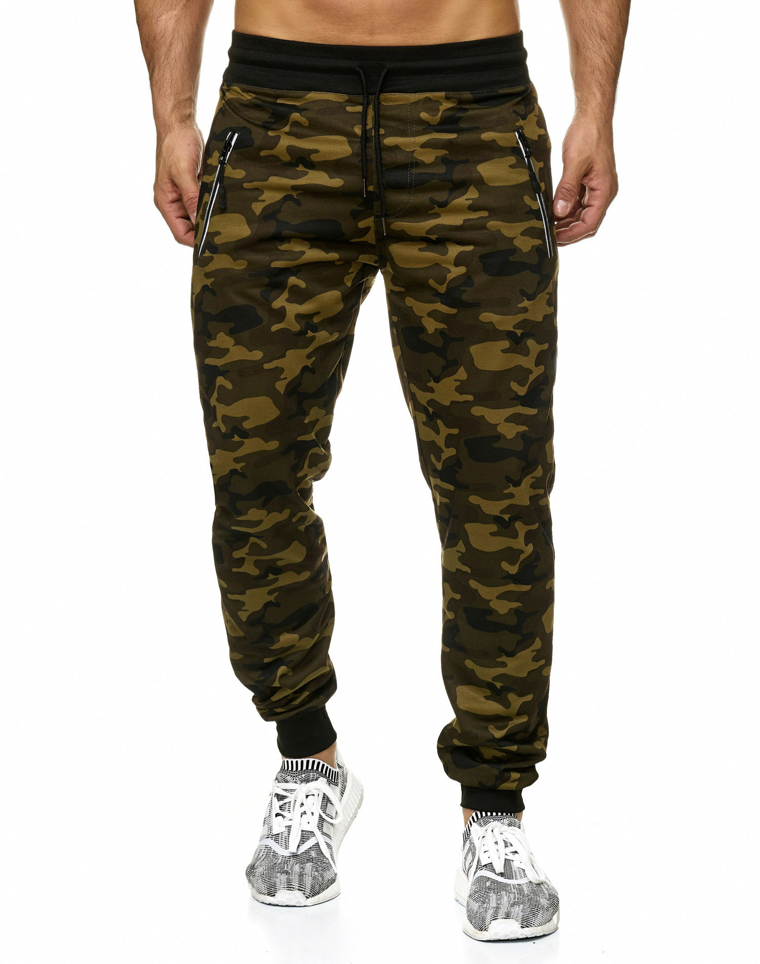 Herren Trainingshose Camouflage Neu Training Sport Fitness Hose Sweat Pant GYM