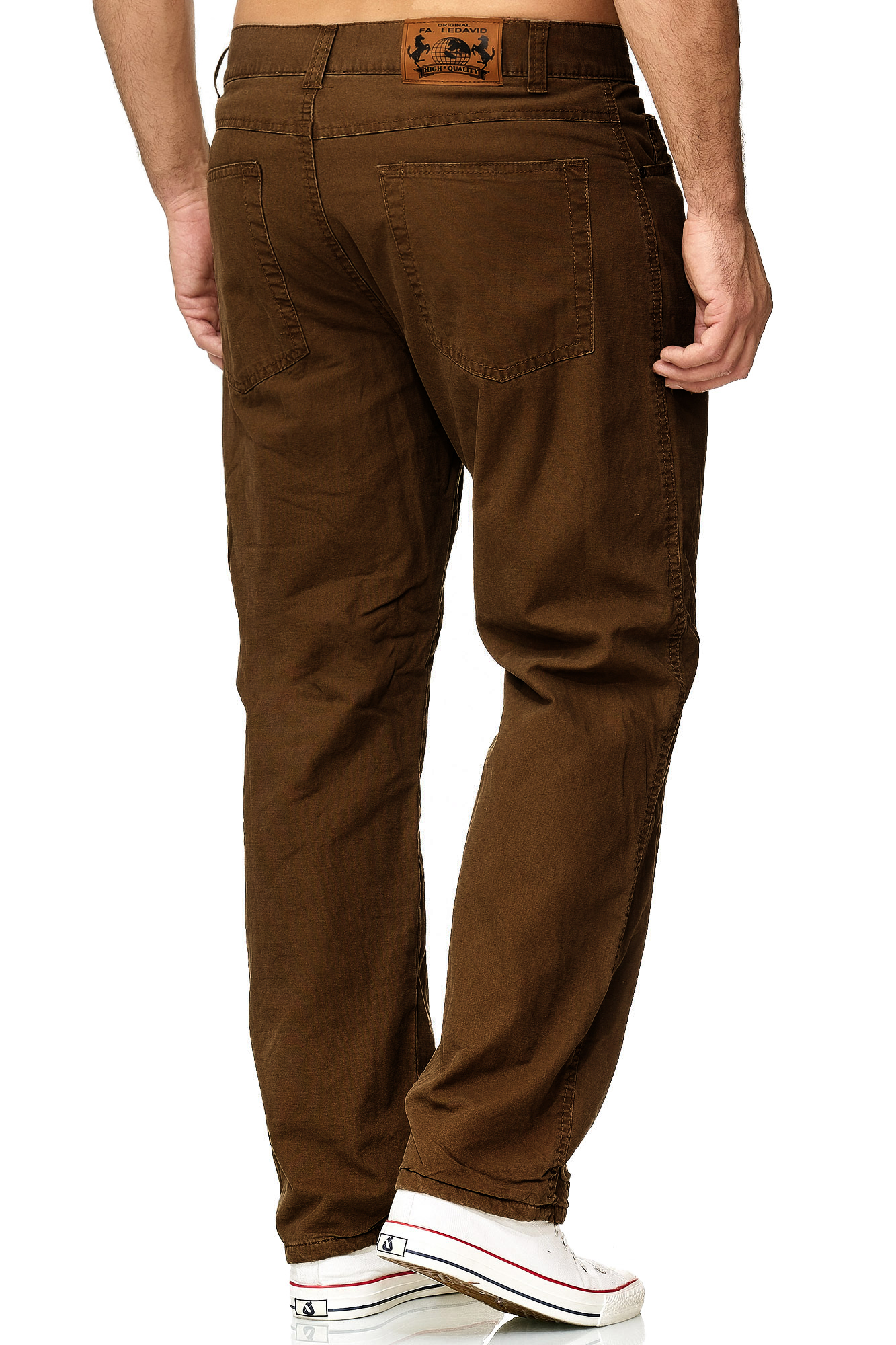 Mens Thermal Pants Lined Cargo Trousers Working Chino Outdoor Fleece M