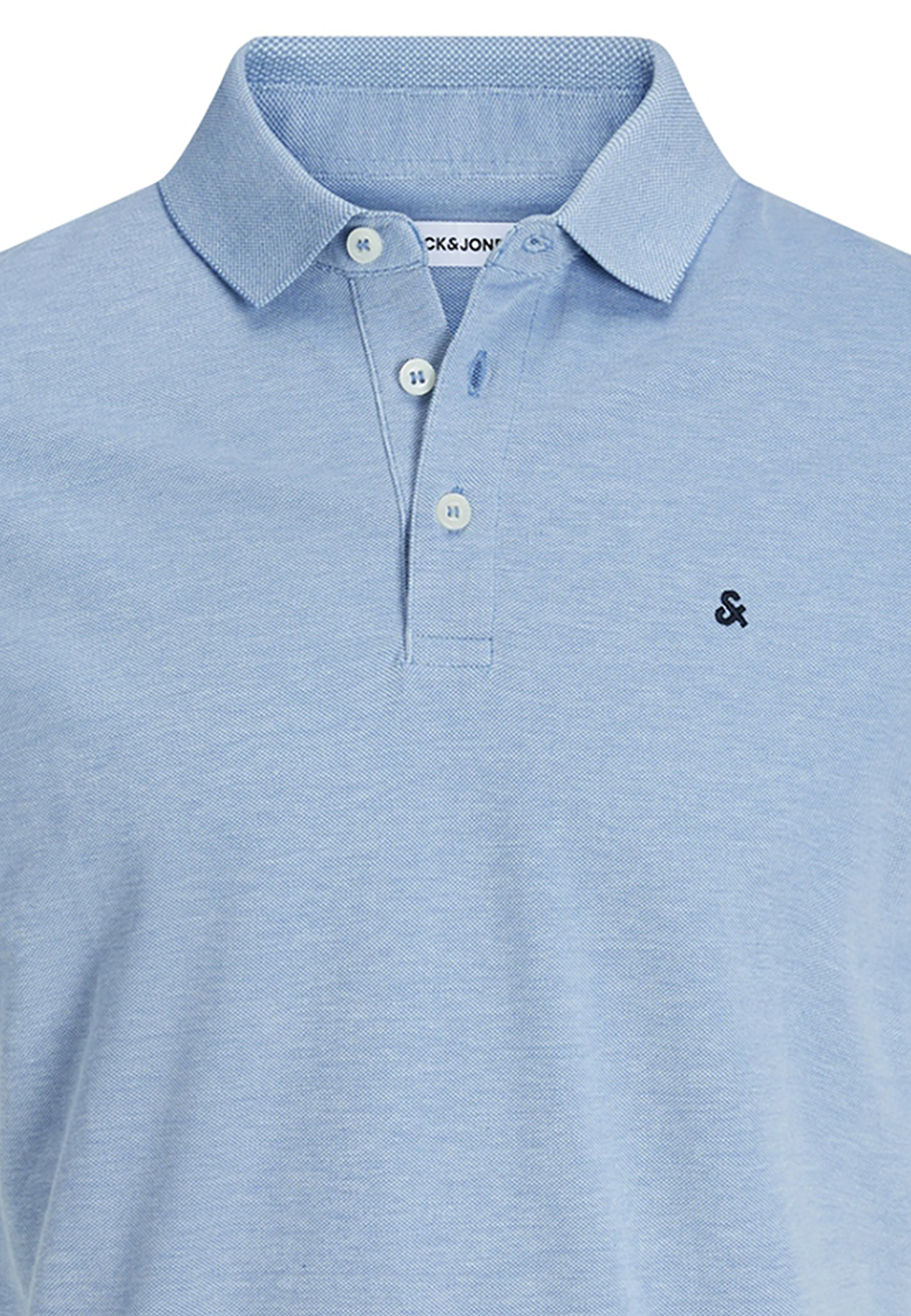 Polo Shirt Kurzarm Uni Hemd JJEPAULOS Pique Baumwolle Polo Shirt Kurzarm Uni Hemd JJEPAULOS Pique Baumwolle