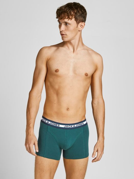 Boxer Uomo JACK & JONES - Confezione Da 3 In Cotone Ed Elastan - Foto 5