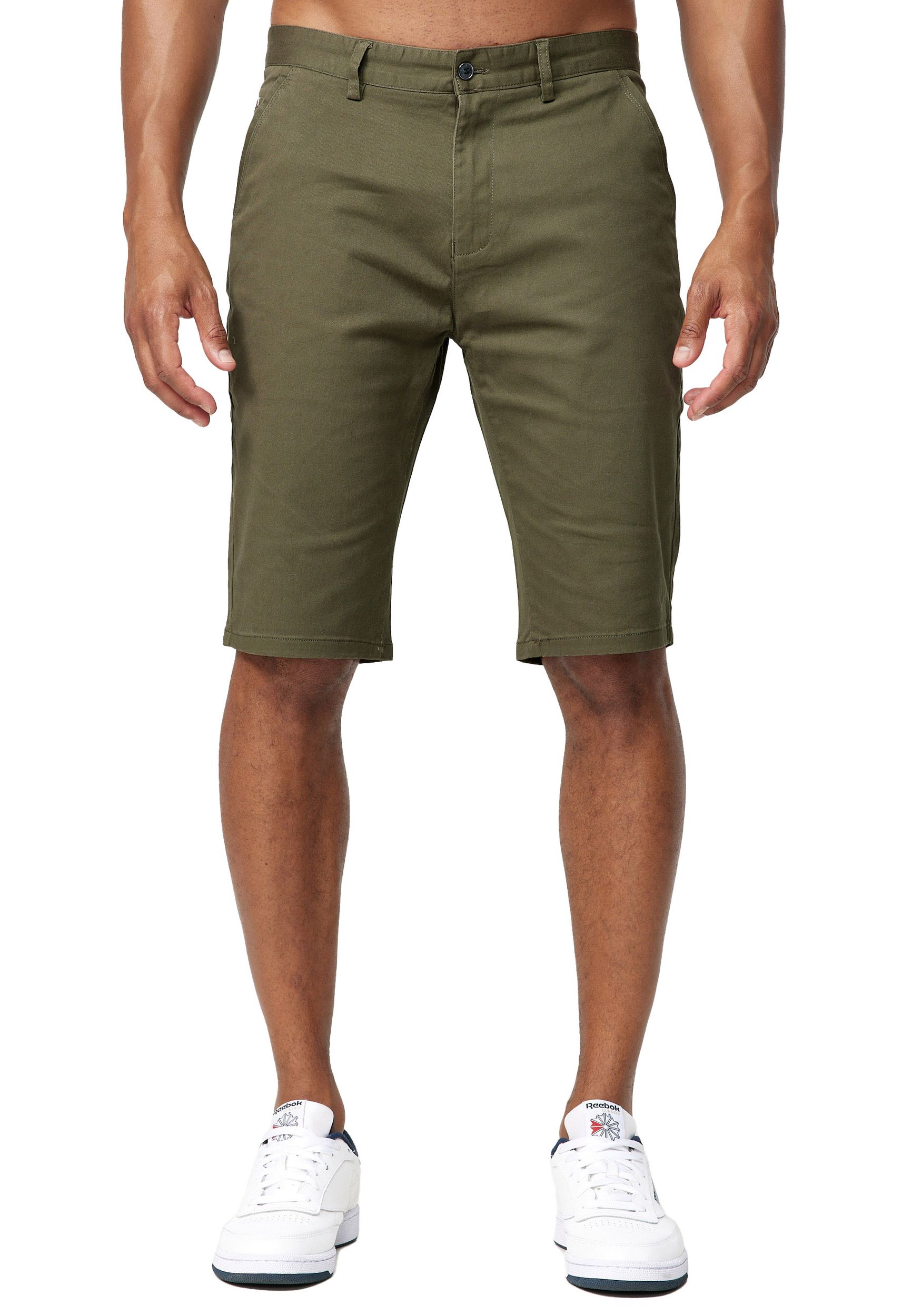 Kurze Chino Shorts Hose Basic Stretch Pants Freizeit Trousers Knielang Kurze Chino Shorts Hose Basic Stretch Pants Freizeit Trousers Knielang