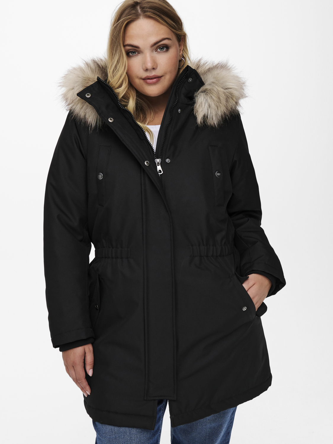 Parka Mantel Große Übergröße Winter Jacke Curvy Plus Size Parka Mantel Große Übergröße Winter Jacke Curvy Plus Size