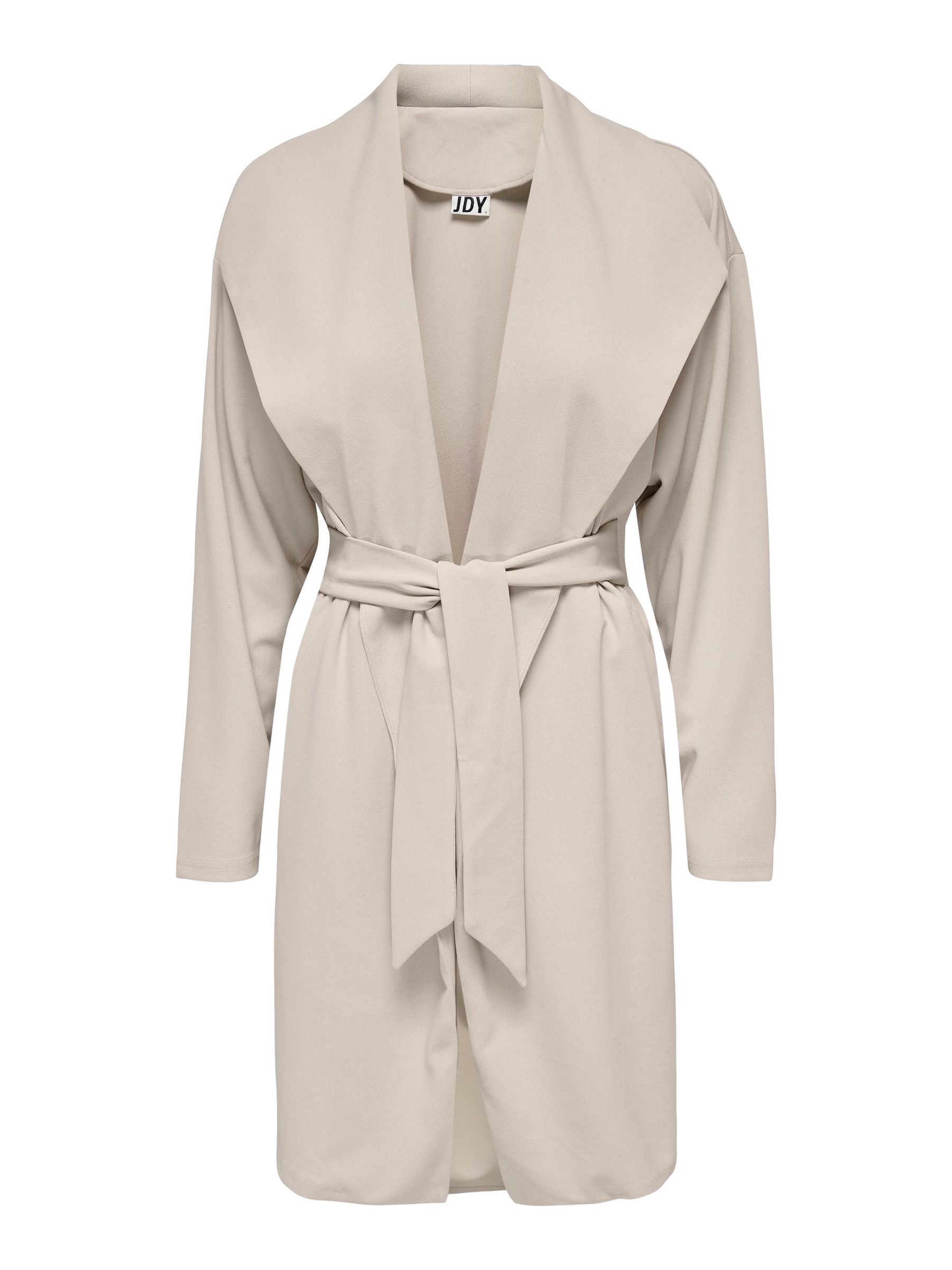 JDY_SpringSummer2022_3906353_15259931.jpg Dünner Wickel Mantel Business Übergangs Jacke ohne Kapuze JDYMEKKO