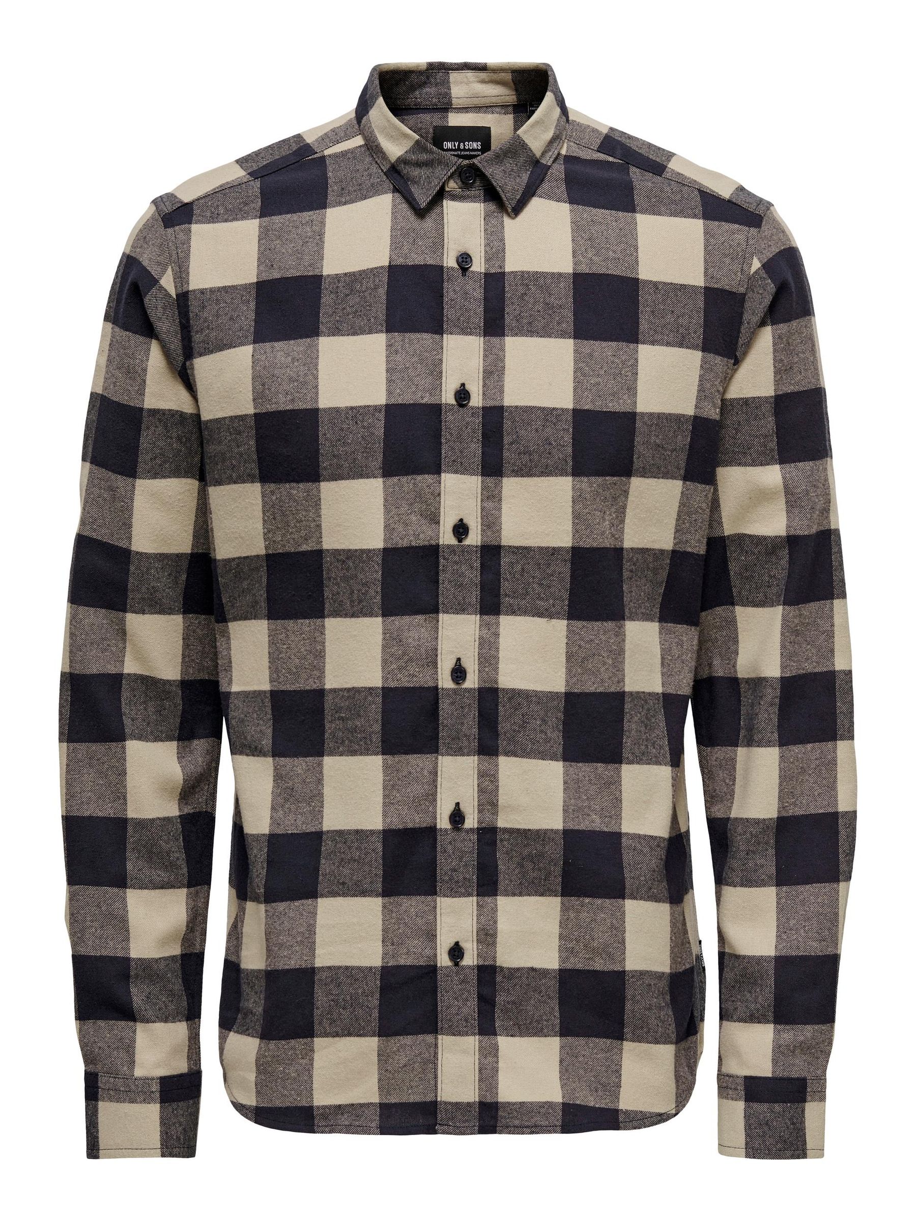 ONLY&SONS_FallWinter2017_3928361_22007112.jpg Freizeit Flanellhemd Kariert Holzfäller Karo Shirt