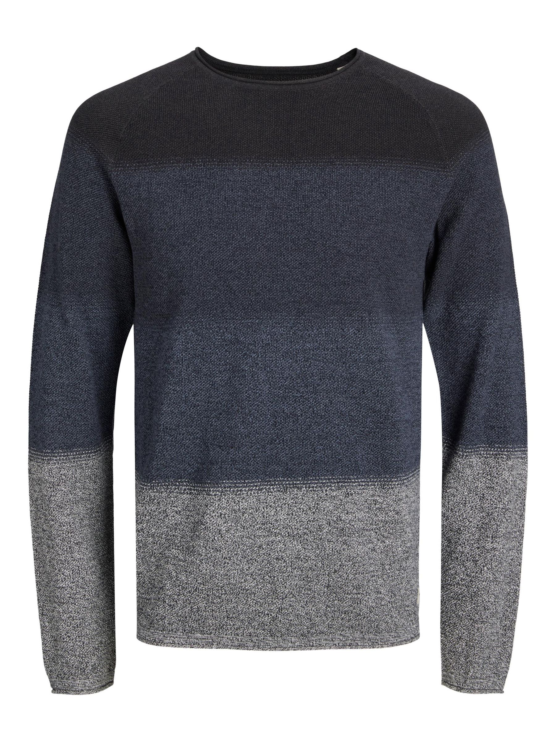 JACK&JONES_Noos2023_3967275_12157321.jpg Langarm Strickpullover Sweater Baumwolle Shirt JJEHILL