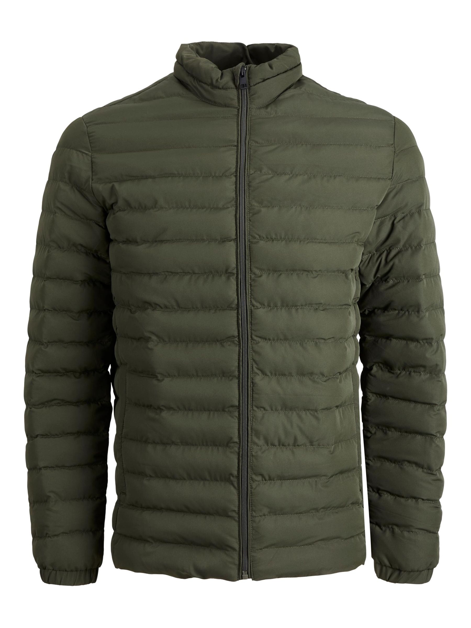 JACK&JONES_FallWinter2022_3910200_12211129.jpg Leichte Stepp Übergangsjacke Wattierter Blouson ohne Kapuze JJERECYCLE