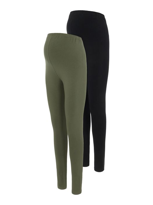 Leggings Premaman Be Mammy | 94% Cotone, 6% Elastan | Vita Alta | Comodi E Morbidi | Made In EU - Foto 6