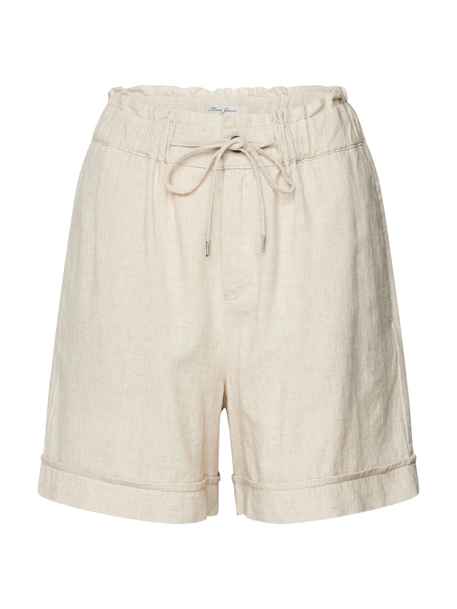 Leinen Stoff Shorts Loose Leinen Stoff Shorts Loose