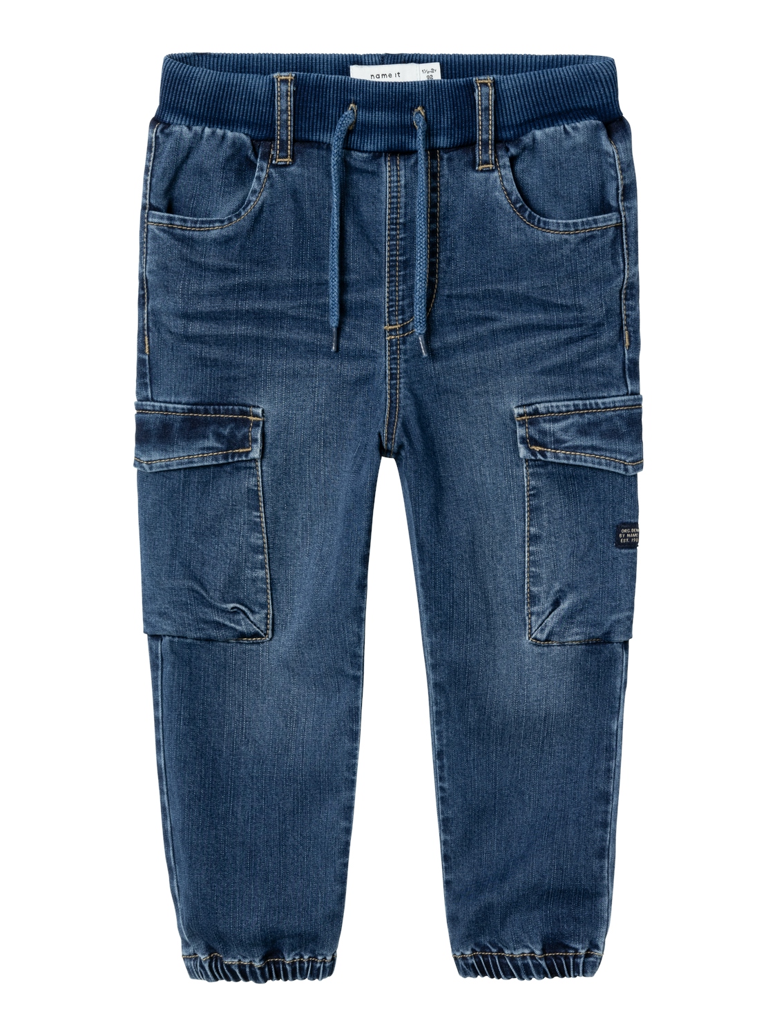 NAME-IT_All-year_4487484_13224943.jpg Bequeme Baggy Jeans Cargo Hose Stretch Denim Jogger Pants NMMBEN