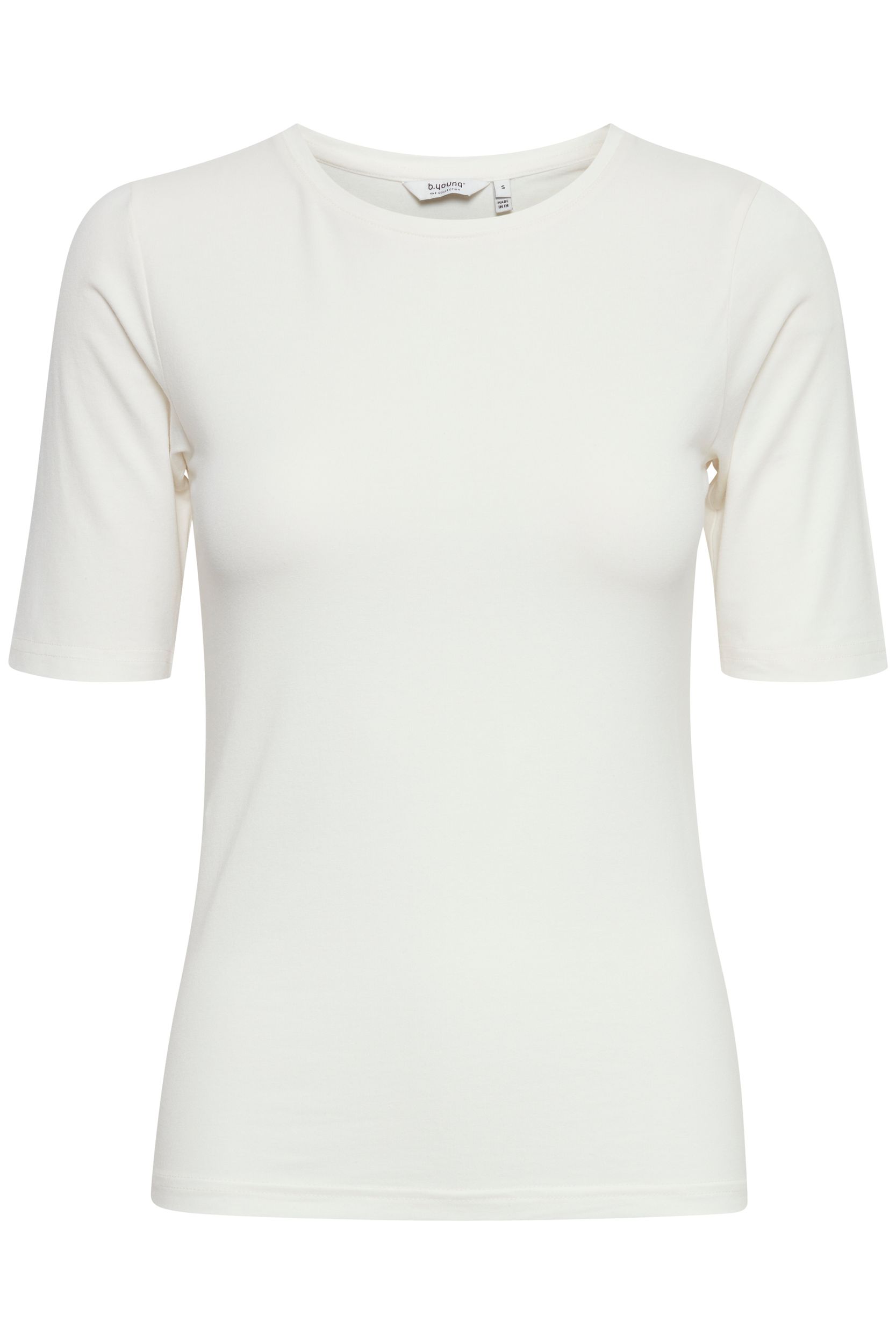 byoung_NOOS_80115_20806528-80115.jpg T-Shirt Slim Fit Ellenbogen-Länge Rundhalsausschnitt