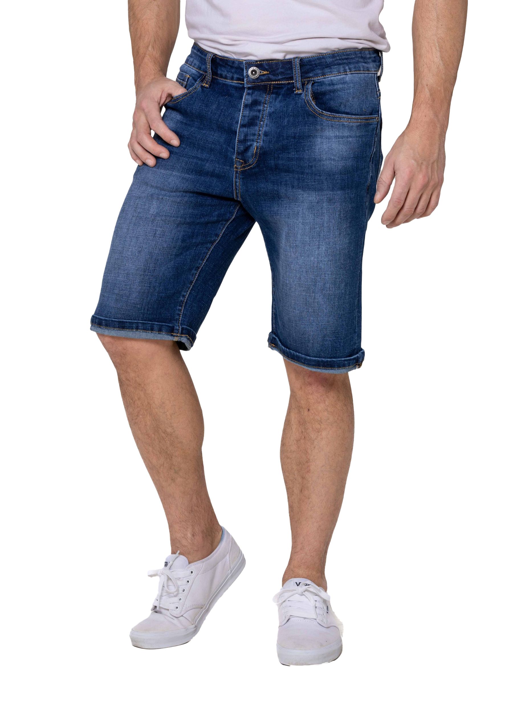 Shorts Denim Regular Fit Bleached Jeansshorts Shorts Denim Regular Fit Bleached Jeansshorts