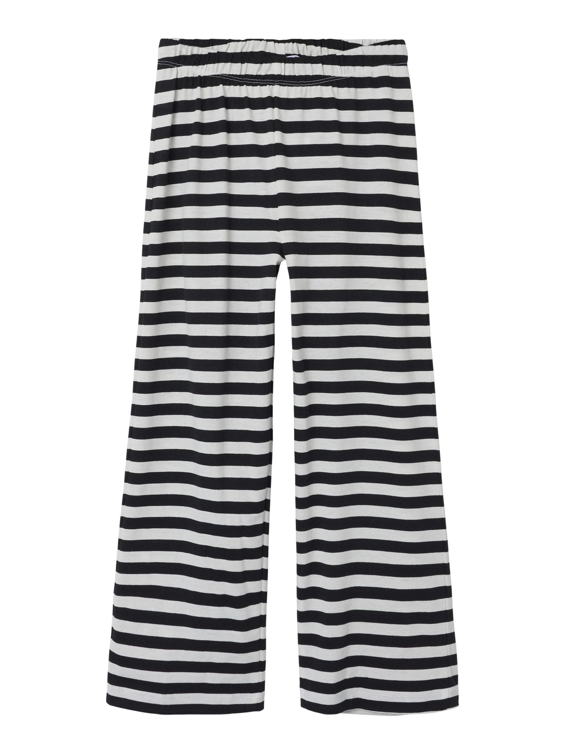 NAME-IT_SpringSummer2024_black-oyster_13239921.jpg Hose weiter Beinschnitt verstellbarer Bund elastisch