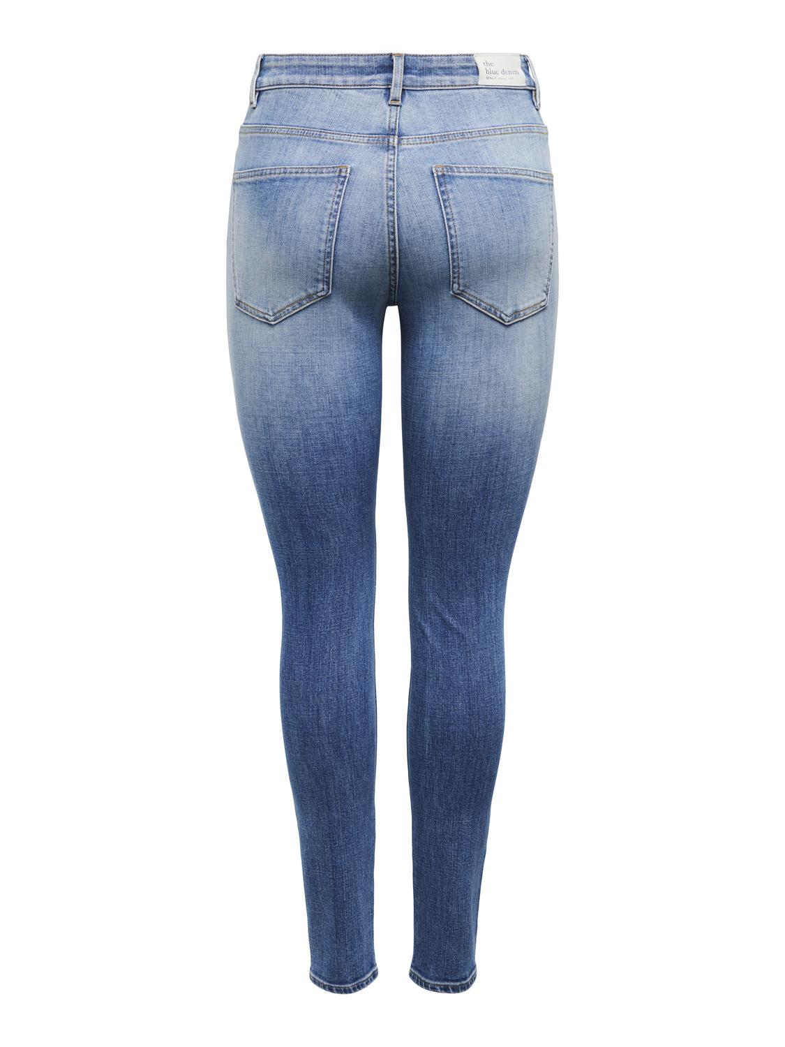 ONLY_SpringSummer2024_4182355_15288956_2.jpg Jeans Skinny Fit hohe Taille Reißverschluss Gürtelschlaufen