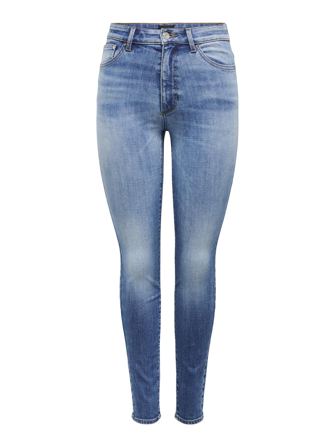 ONLY_SpringSummer2024_4182355_15288956.jpg Jeans Skinny Fit hohe Taille Reißverschluss Gürtelschlaufen