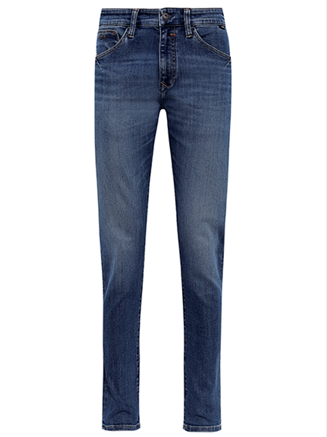 Jeans Skinny Fit Dunkle Waschung 5-Pocket Reißverschluss Jeans Skinny Fit Dunkle Waschung 5-Pocket Reißverschluss