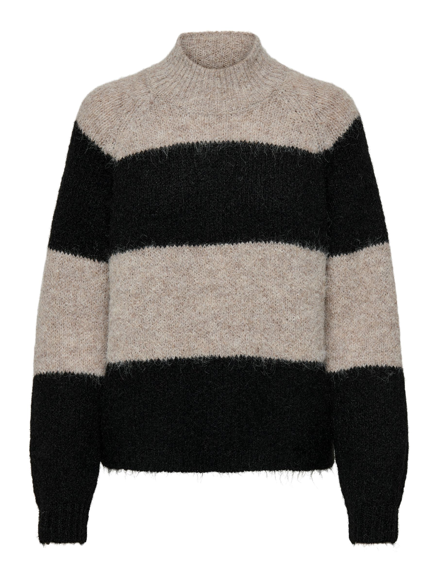 JDY_FallWinter2024_4572958_15324290.jpg Strickpullover Hoher Kragen Langarm