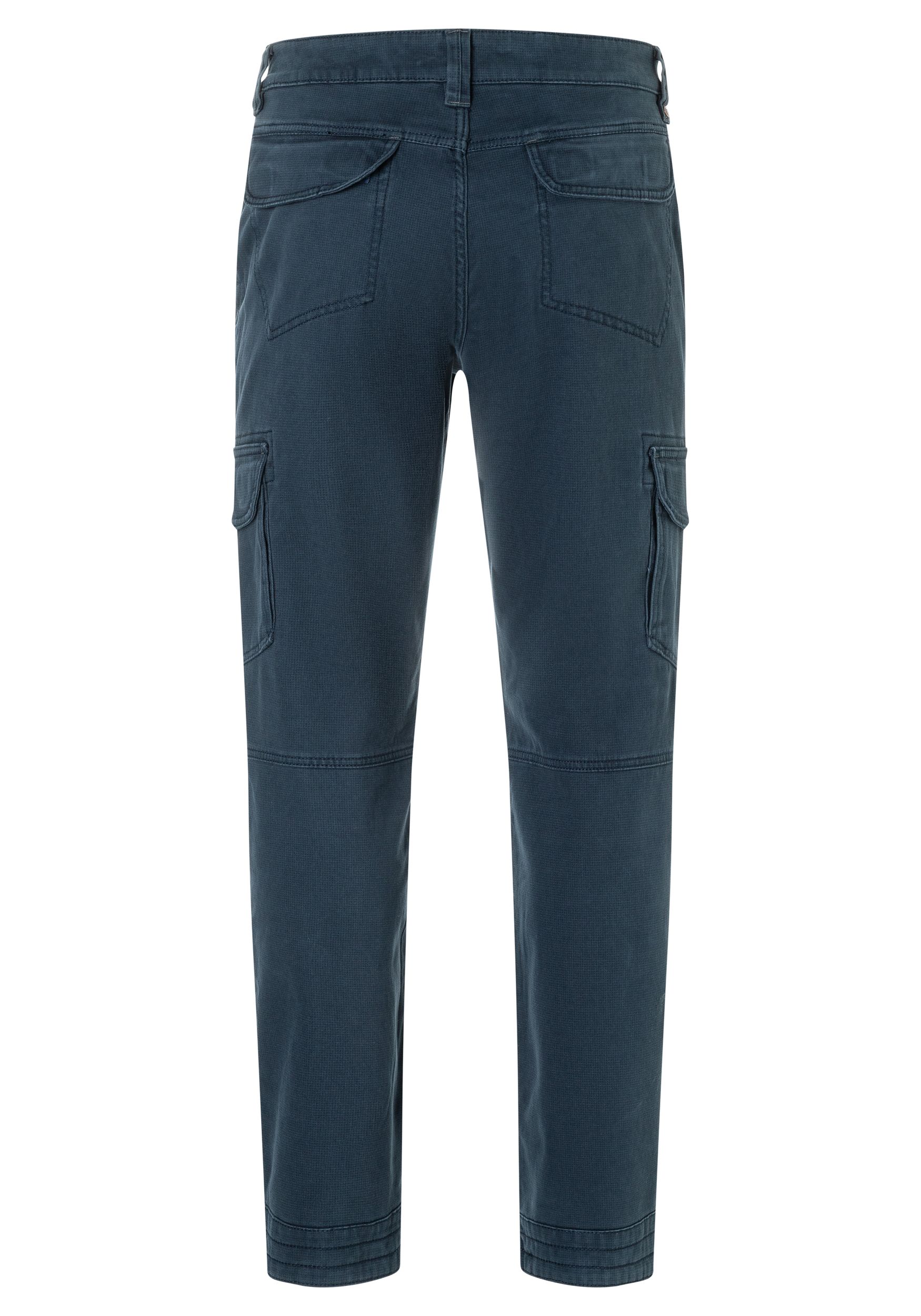 26-10011-10-3107_3695_2.jpg Cargohose Regular Fit Taschen Baumwolle Reißverschluss