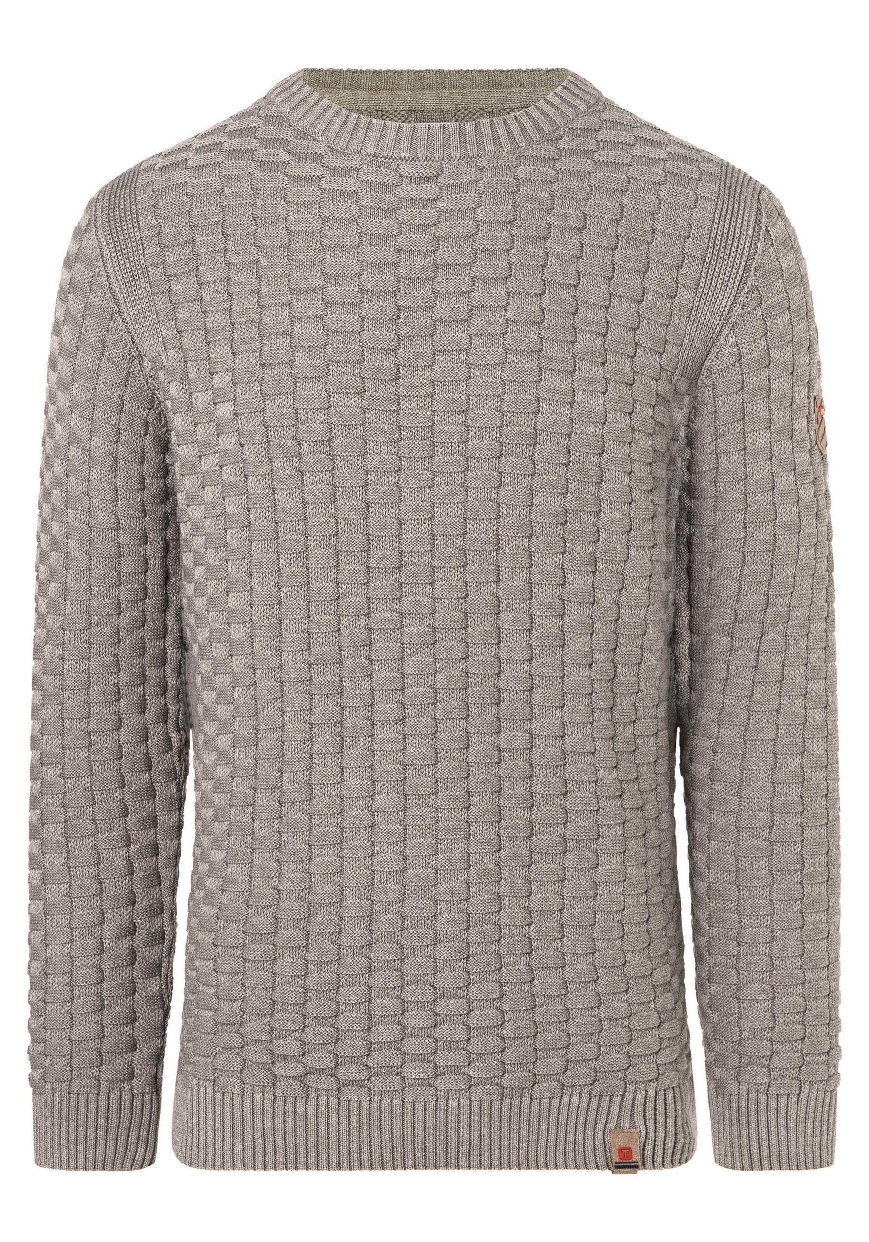 TIMEZONE-Gmb_FW24_6078_28-10215-00-9334.jpg Strickpullover Rundhals 3D Muster Regular Fit