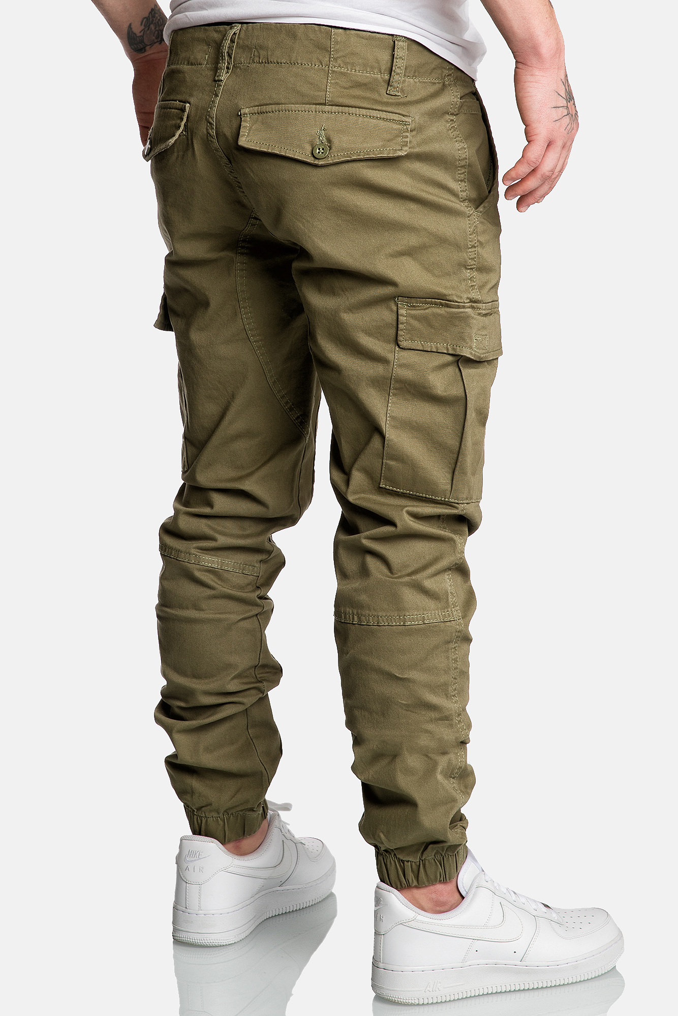 Cargo Jogger Pants Stretch Chino Hose A&S Cargo Jogger Pants Stretch Chino Hose A&S