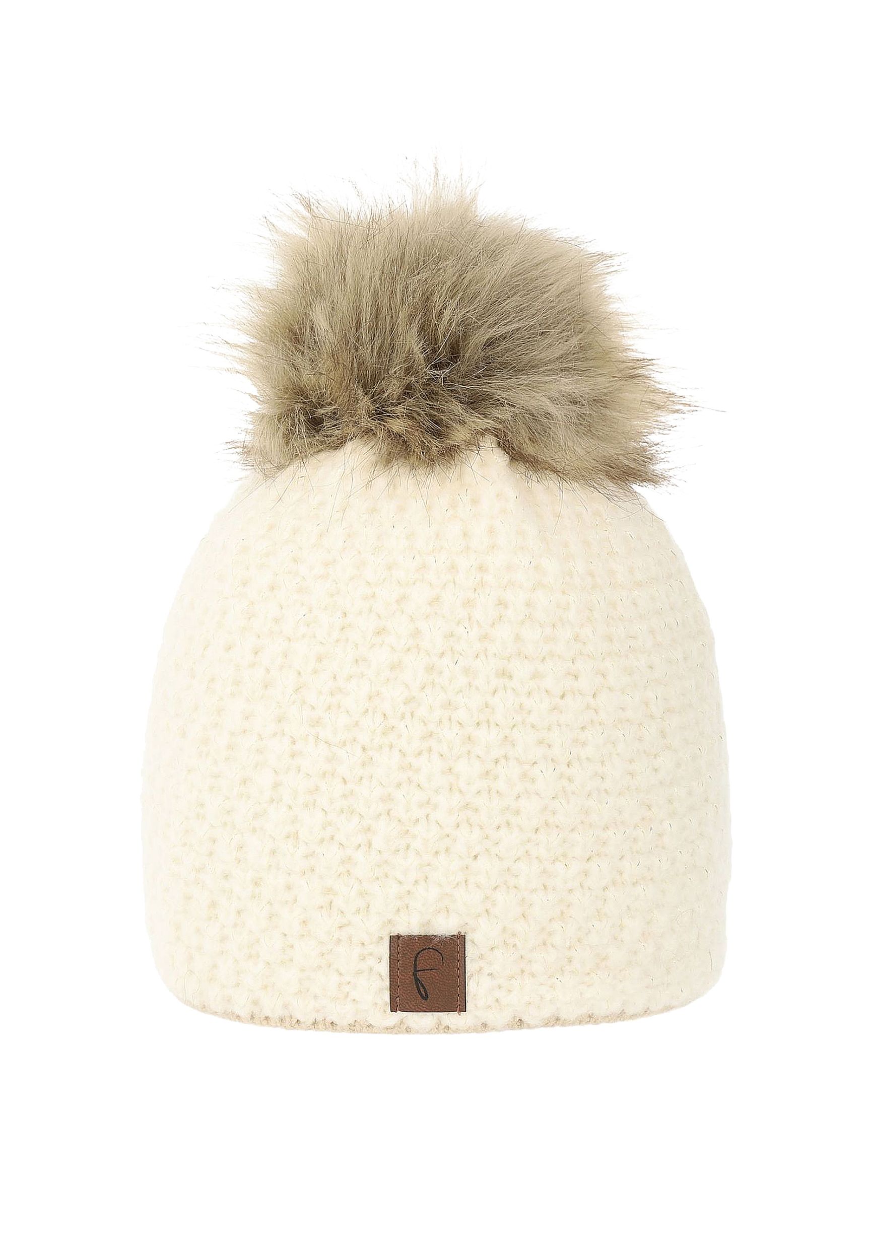 Bommelmütze mit kuscheligem Thermo-Fleece Innenfutter Bommelmütze mit kuscheligem Thermo-Fleece Innenfutter