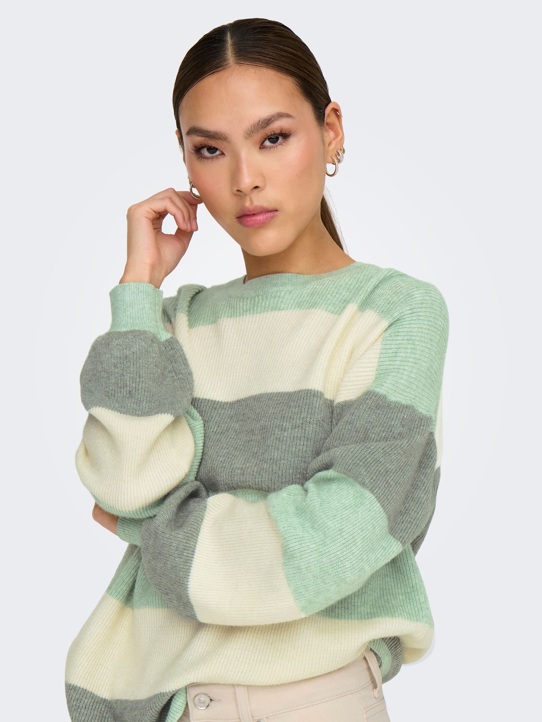 ONLY_SpringSummer2023_4729164_15220044_6.jpg Cooler Ripp Strickpullover Dropped Shoulder