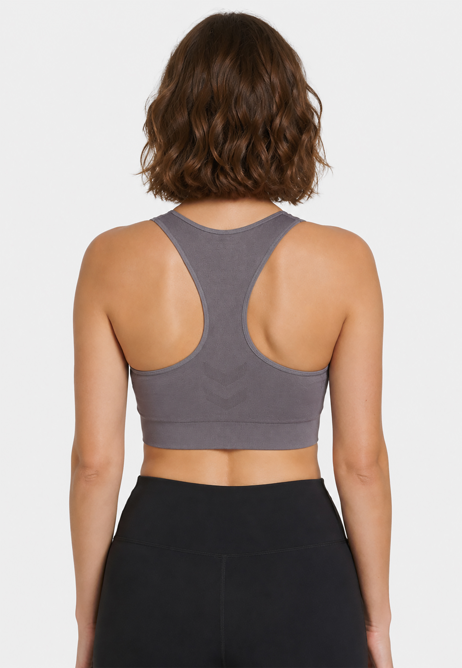 Seamless Sport-BH mit Racerback für optimalen Halt Seamless Sport-BH mit Racerback für optimalen Halt