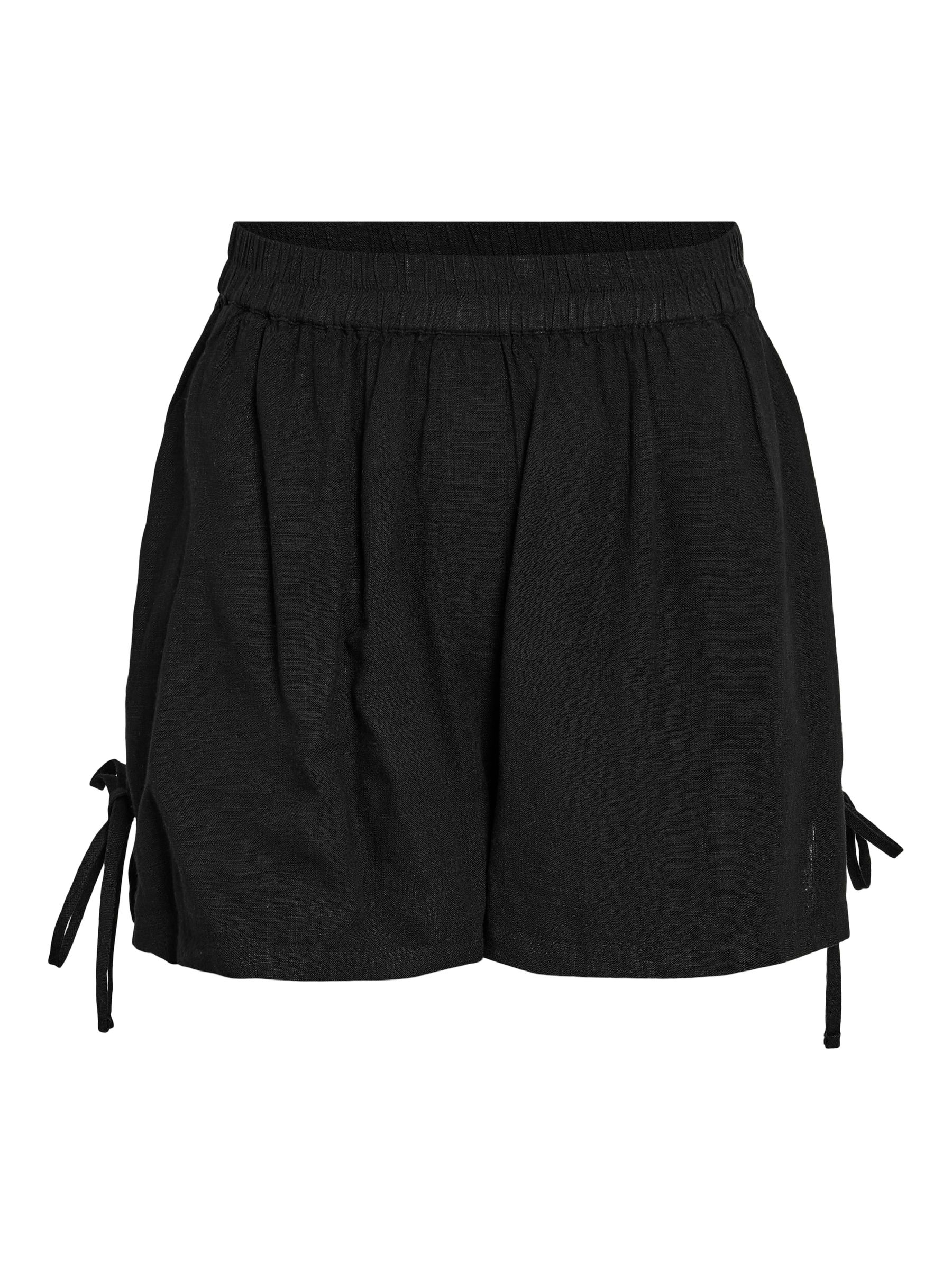 NOISY-MAY_SpringSummer2025_4683101_27033020.jpg Leichte Shorts mit Kordelzug und elastischem Bund