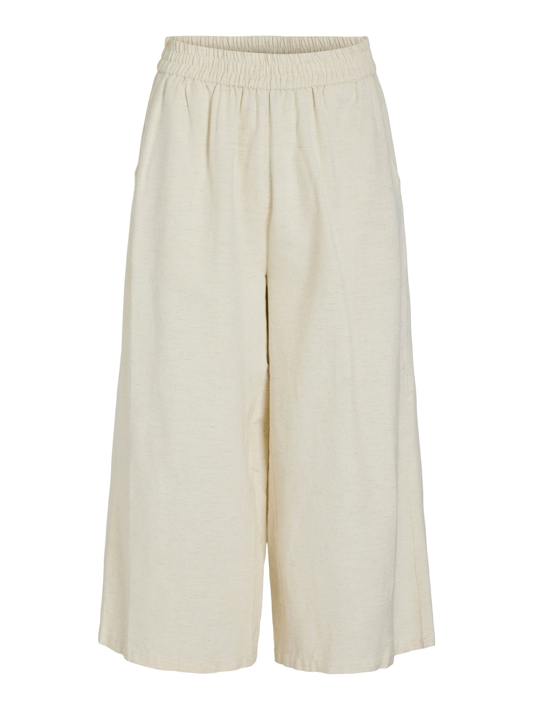 VILA_SpringSummer2025_4460483_14096234.jpg Weite Culotte-Hose mit elastischem Bund