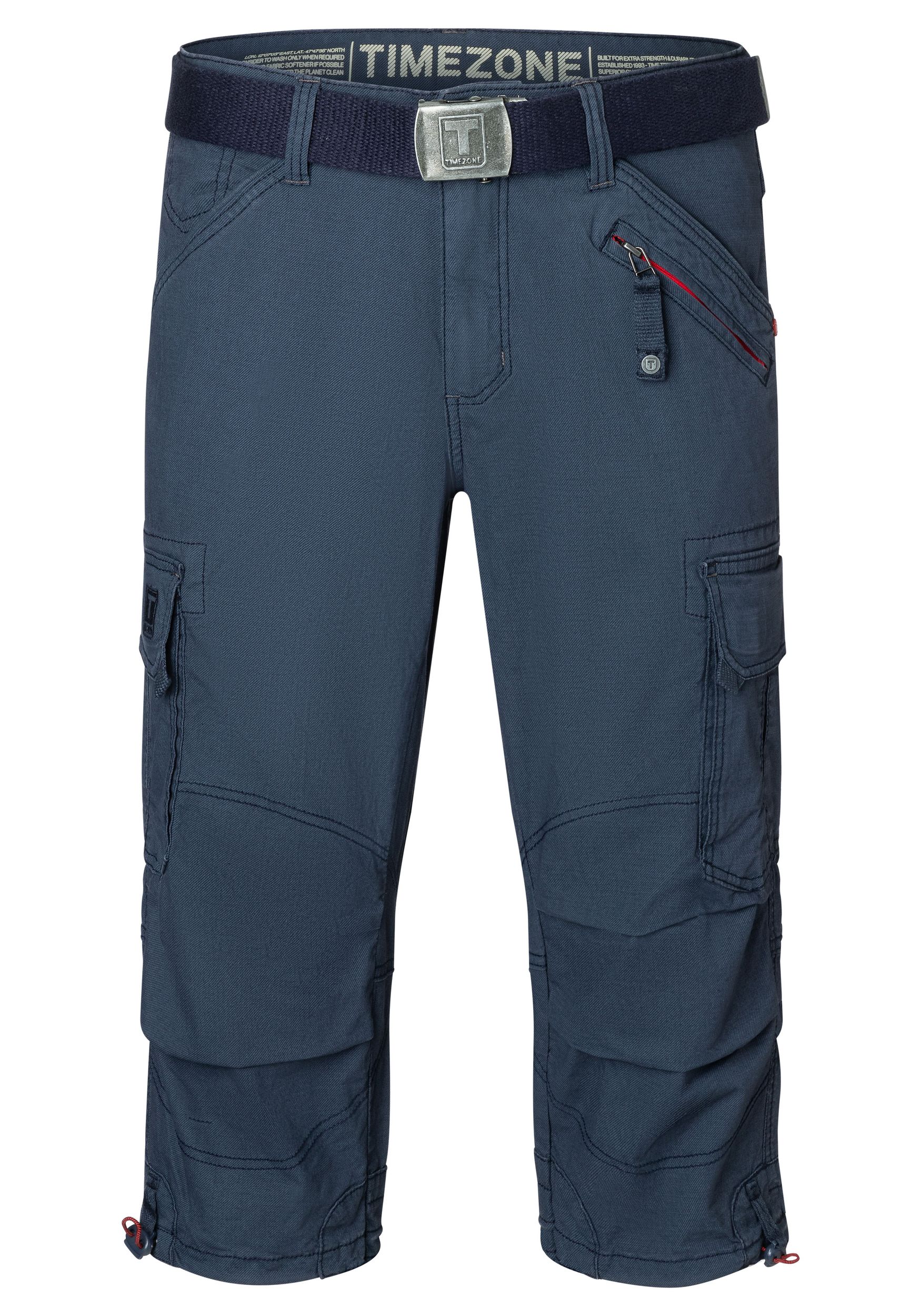 TIMEZONE-Gmb_SS25_30056_24-10006-10-1212.jpg Cargo-Shorts mit Gürtel und Mehrfachtaschen