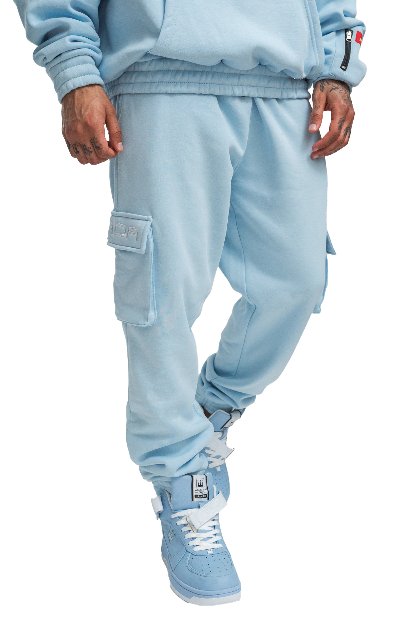 Jogginghose Streetwear Cargo viele Taschen mit Logo Jogginghose Streetwear Cargo viele Taschen mit Logo