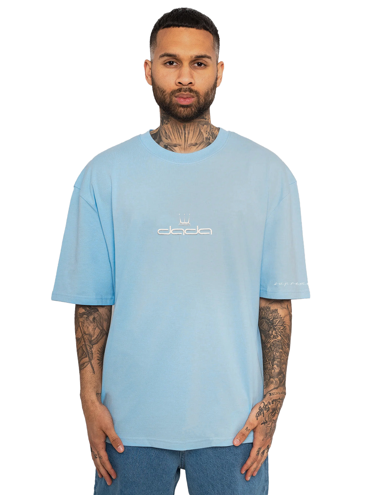 Oversized T-Shirt mit Logo Dropped Shoulder Oversized T-Shirt mit Logo Dropped Shoulder