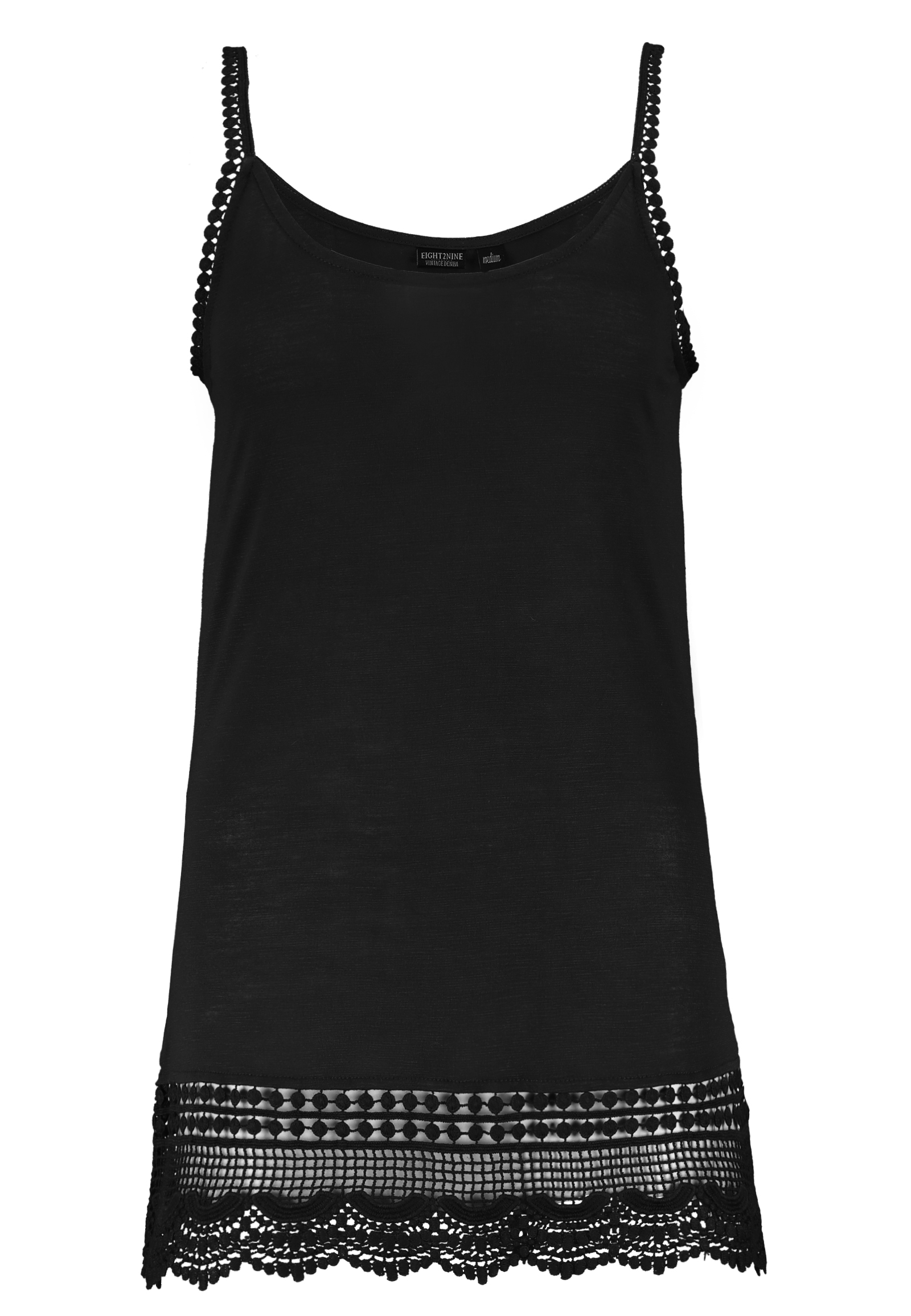 Authentic-St_201_24000_D16035Z02268AEN.jpg Spaghetti Kleid-Top mit Häkelsaumdetails