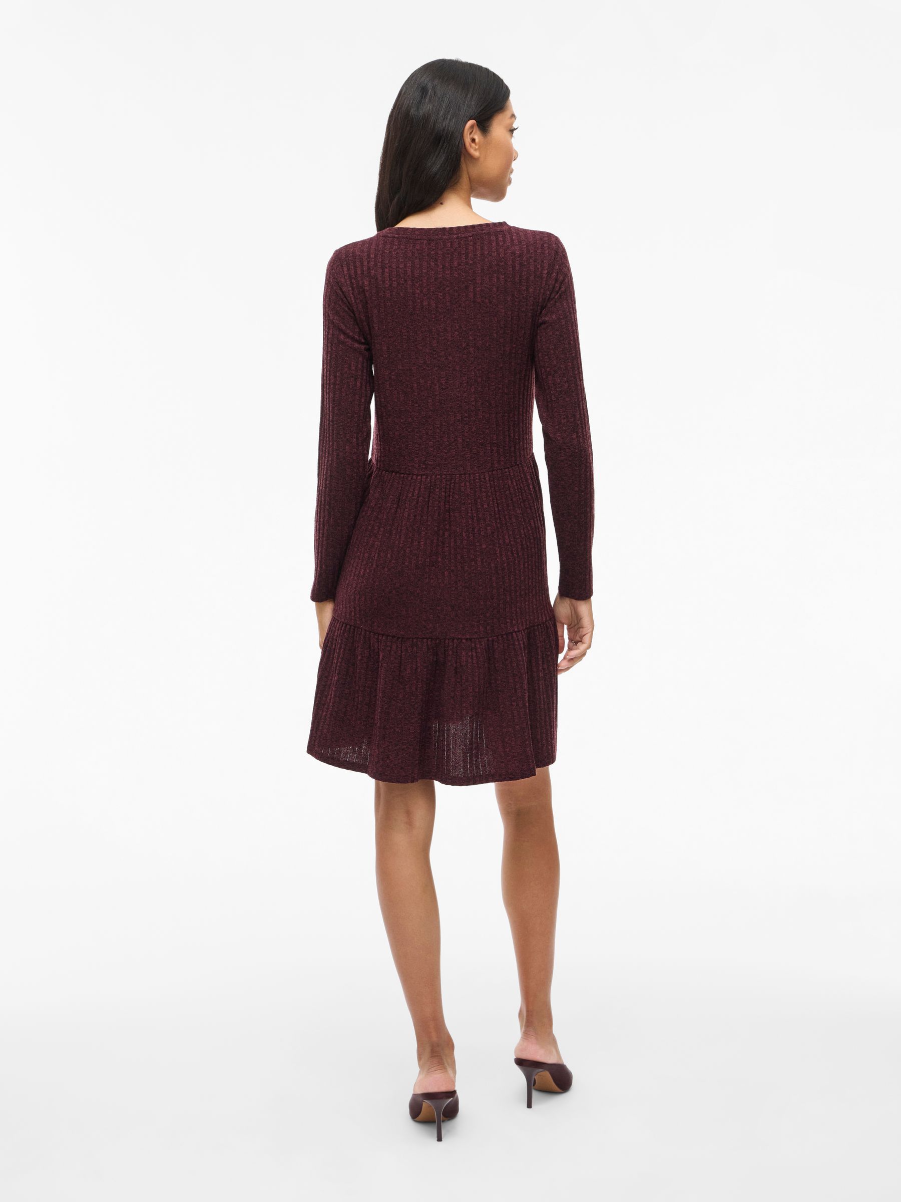 14112818_4934994_4.jpg Elegantes Langarm Minikleid mit Rüschen