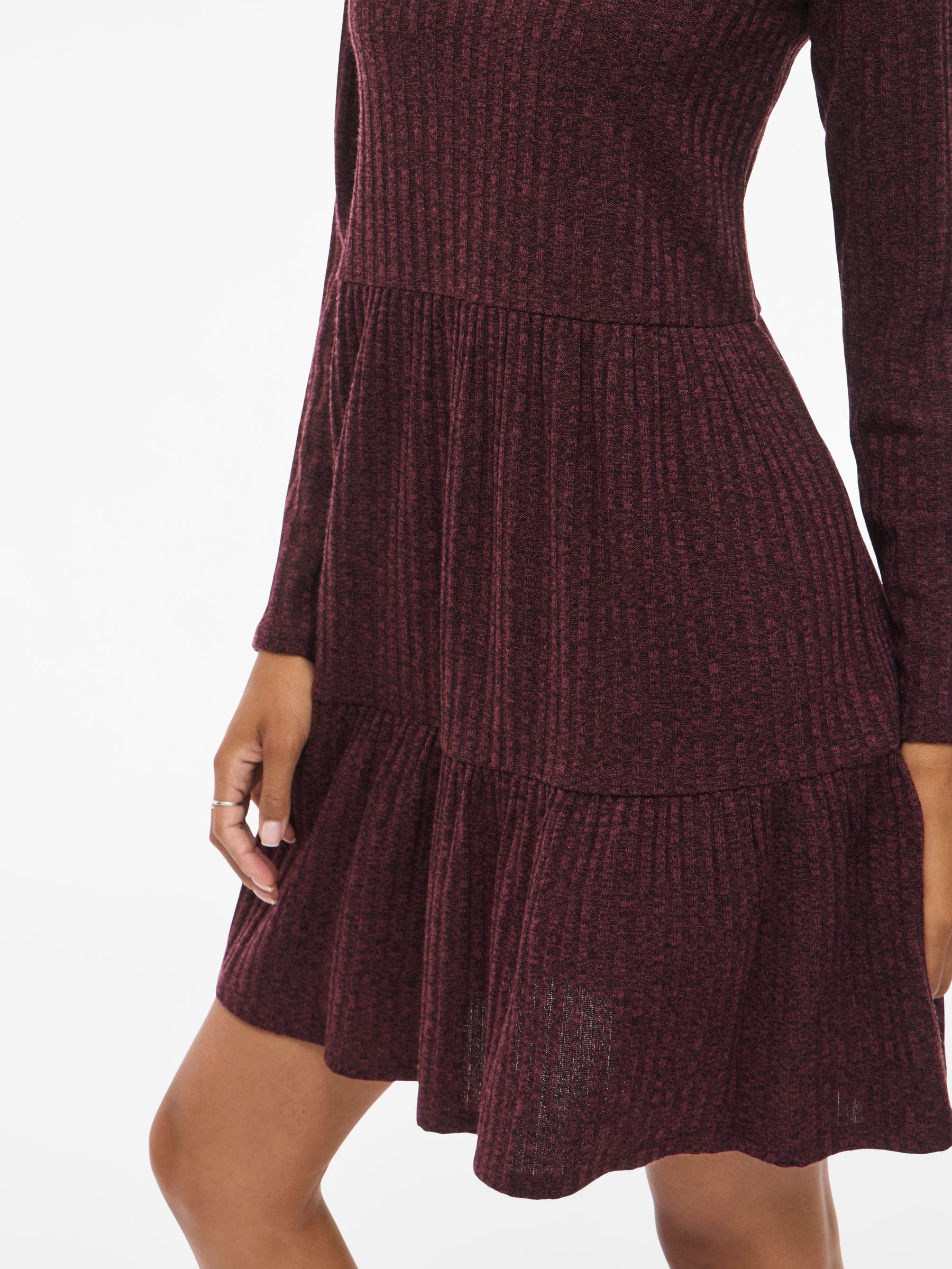 14112818_4934994_6.jpg Elegantes Langarm Minikleid mit Rüschen