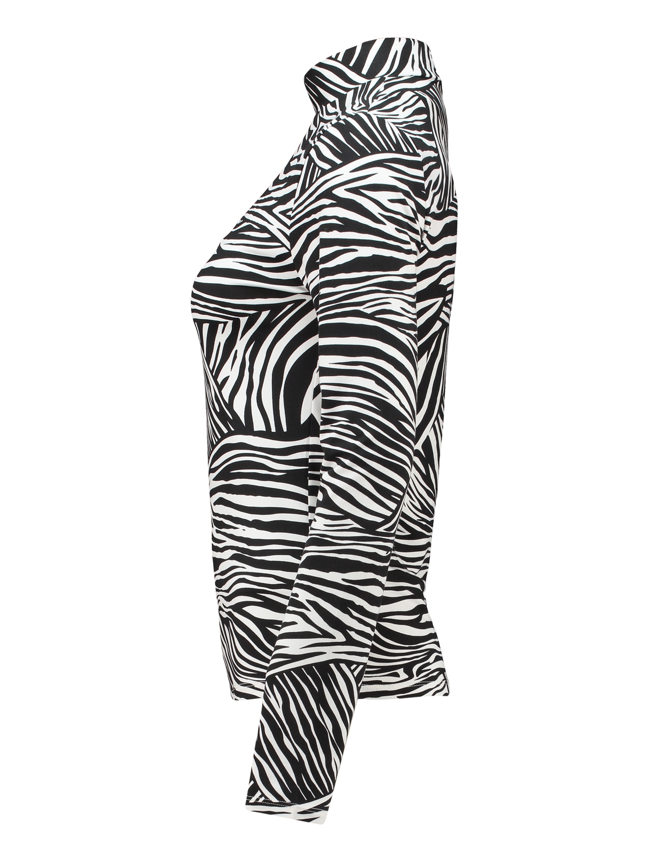 HAILYS_2025-NOS-HW_7860-black-zebra_NO-PO2002076-1A_2.jpg Langärmliges T-Shirt mit auffälligem Animal-Print