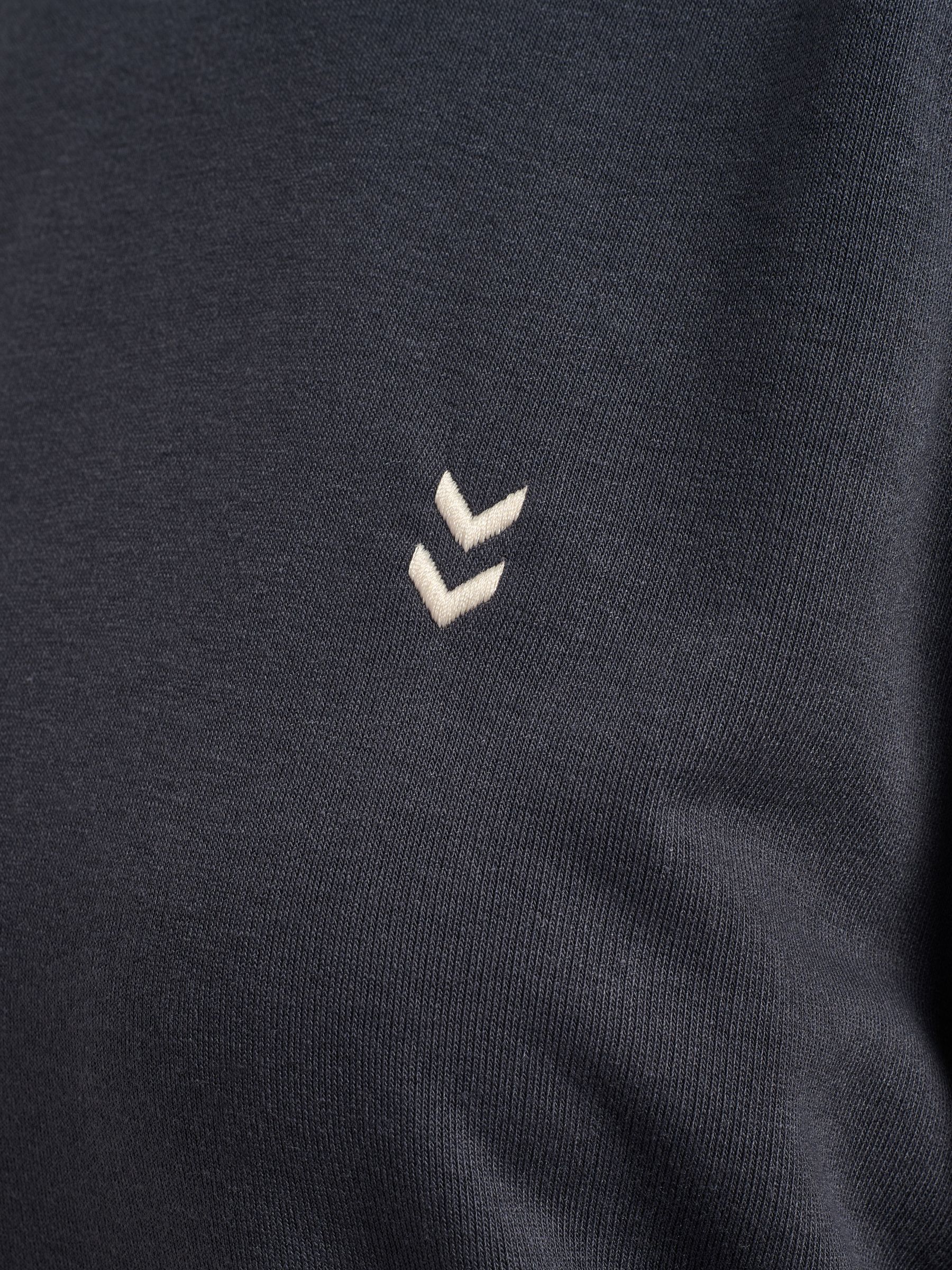 Schlichtes Sweatshirt mit Logo-Stickerei Schlichtes Sweatshirt mit Logo-Stickerei