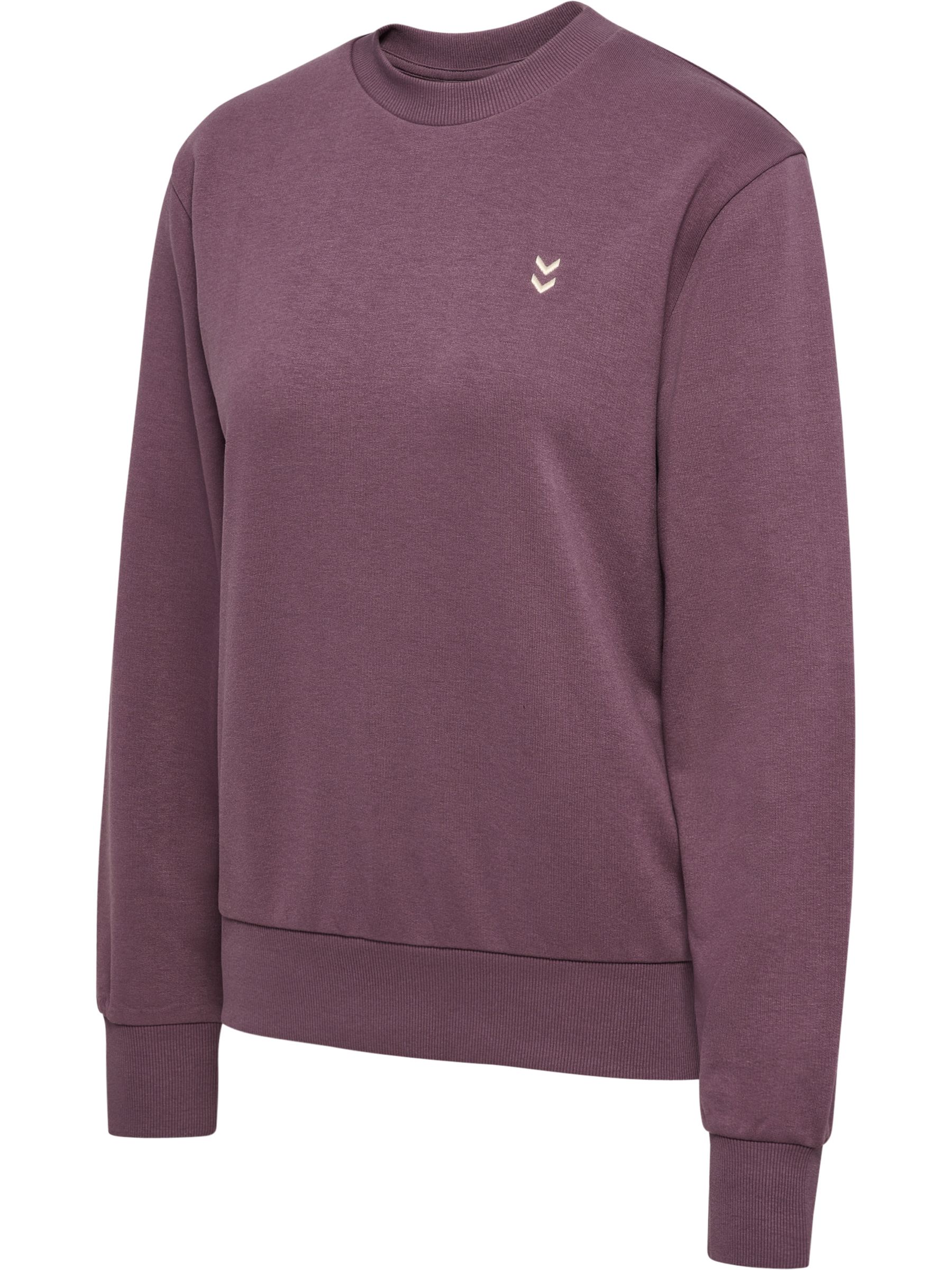 Schlichtes Sweatshirt mit Logo-Stickerei Schlichtes Sweatshirt mit Logo-Stickerei