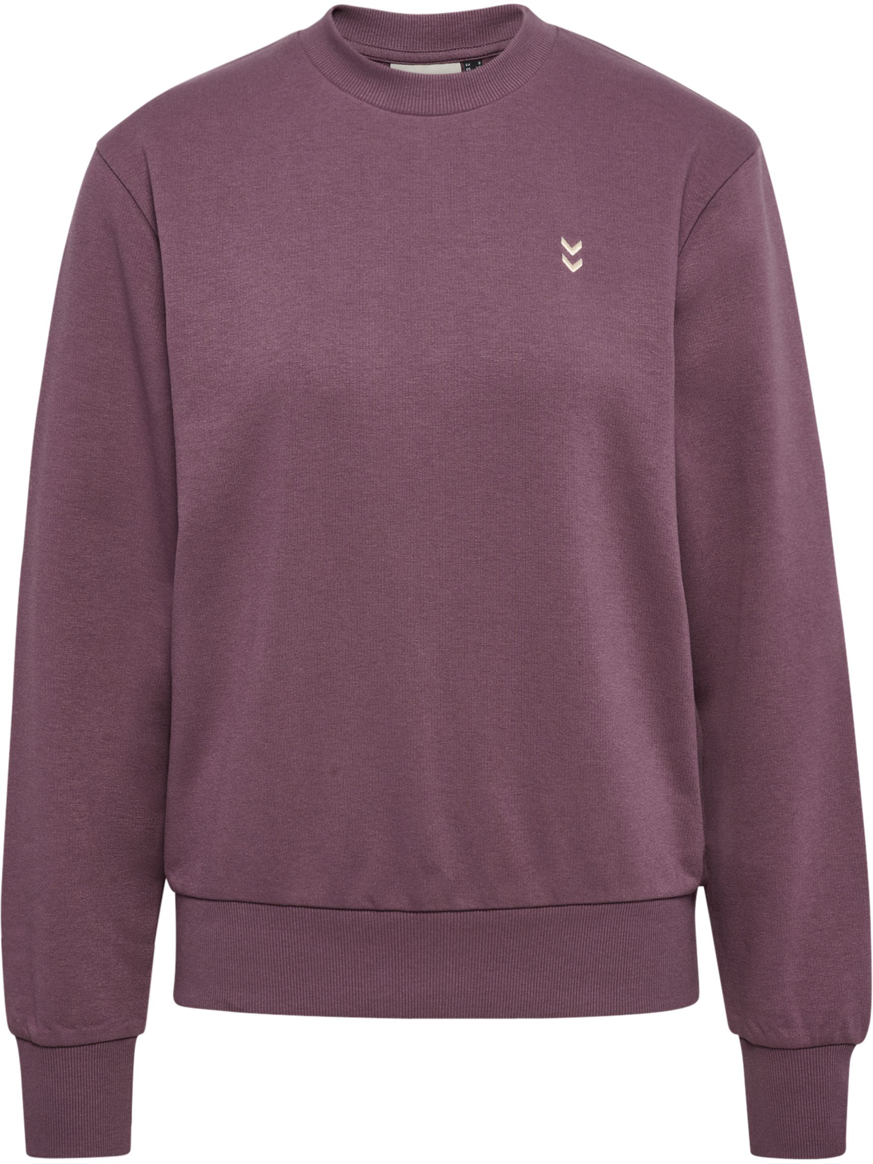 Schlichtes Sweatshirt mit Logo-Stickerei Schlichtes Sweatshirt mit Logo-Stickerei