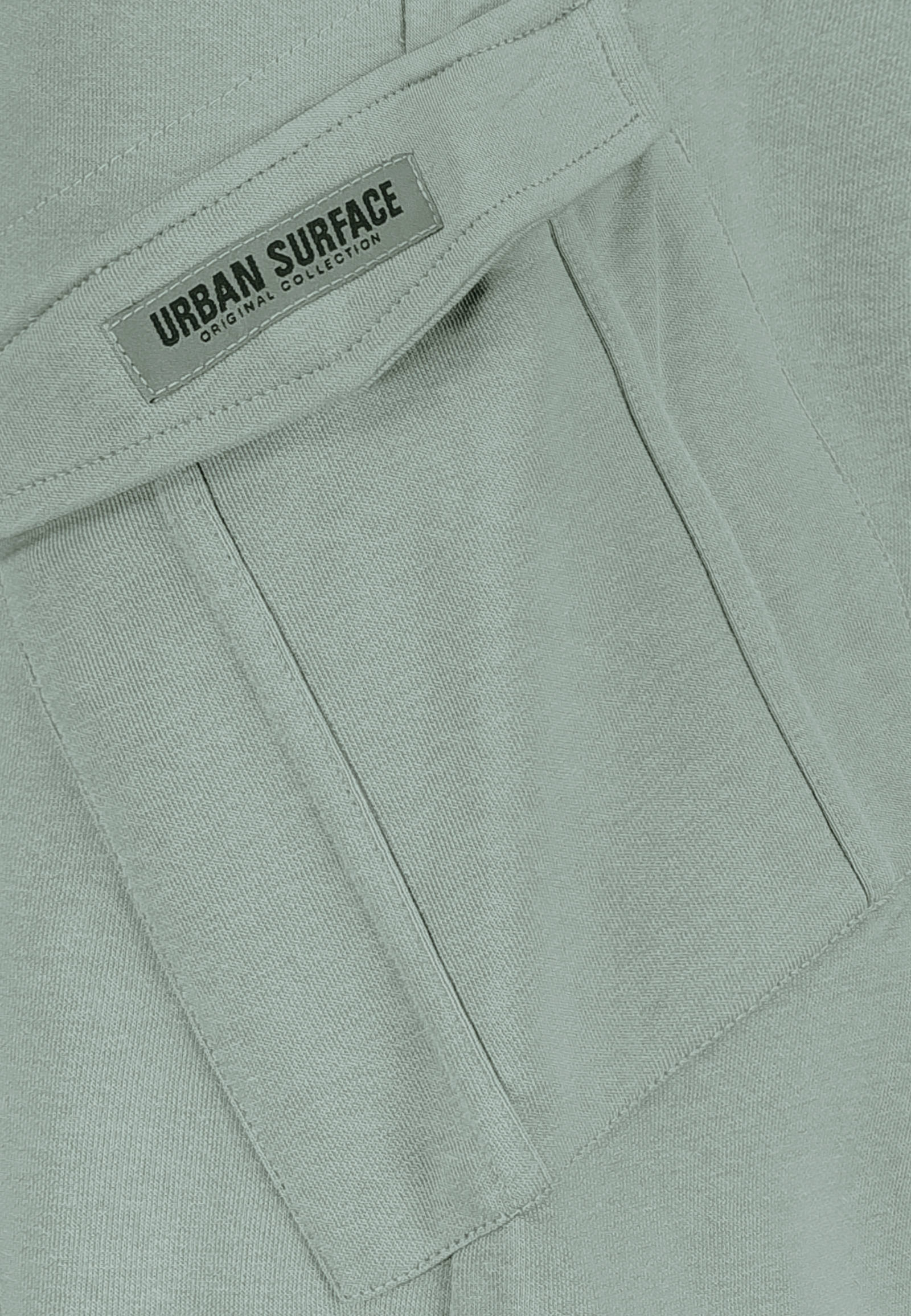 H10084BI62378A_12300_D3.png Moderne Cargo Hose mit Taschen und elastischem Bund