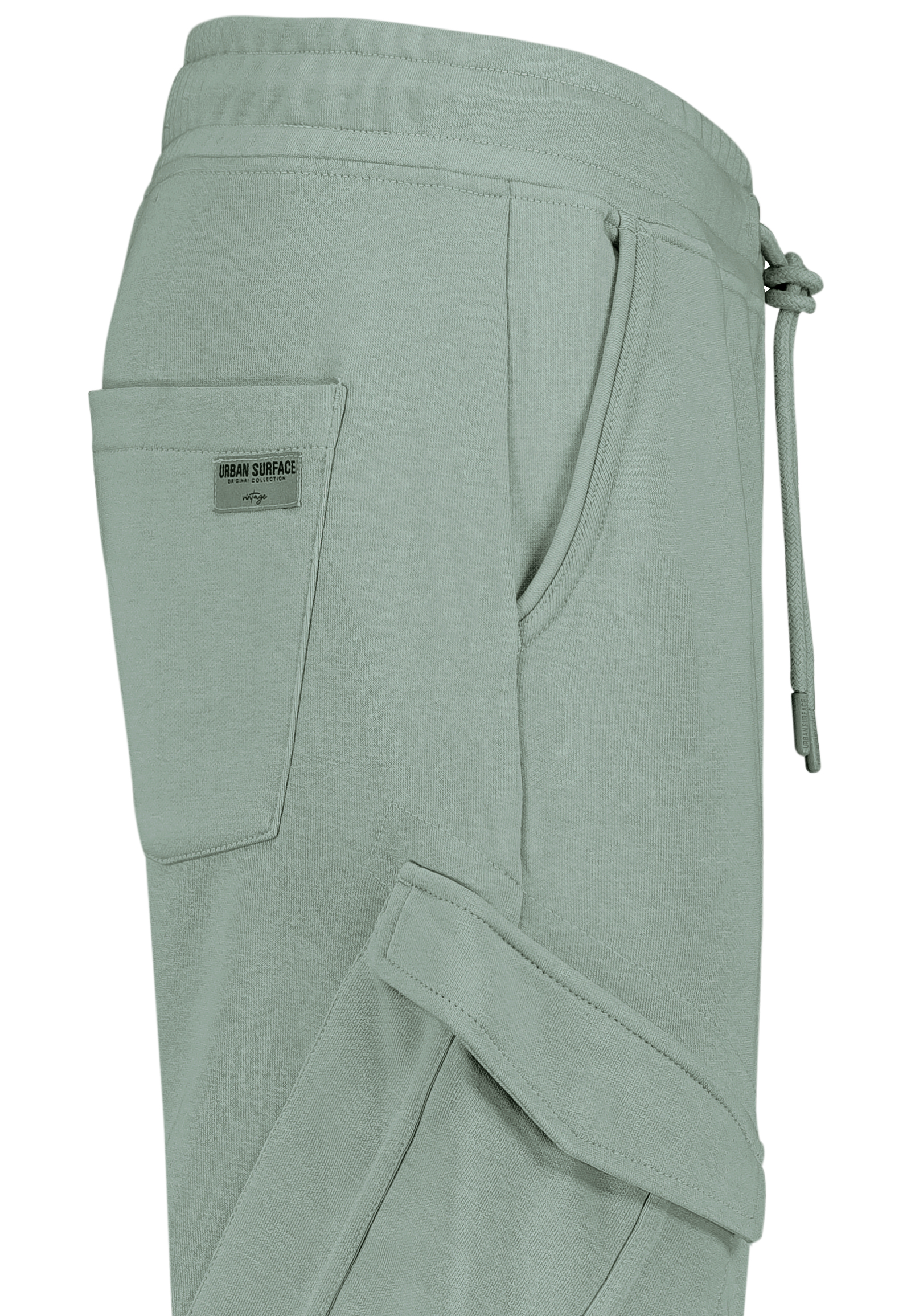 Moderne Cargo Hose mit Taschen und elastischem Bund Moderne Cargo Hose mit Taschen und elastischem Bund