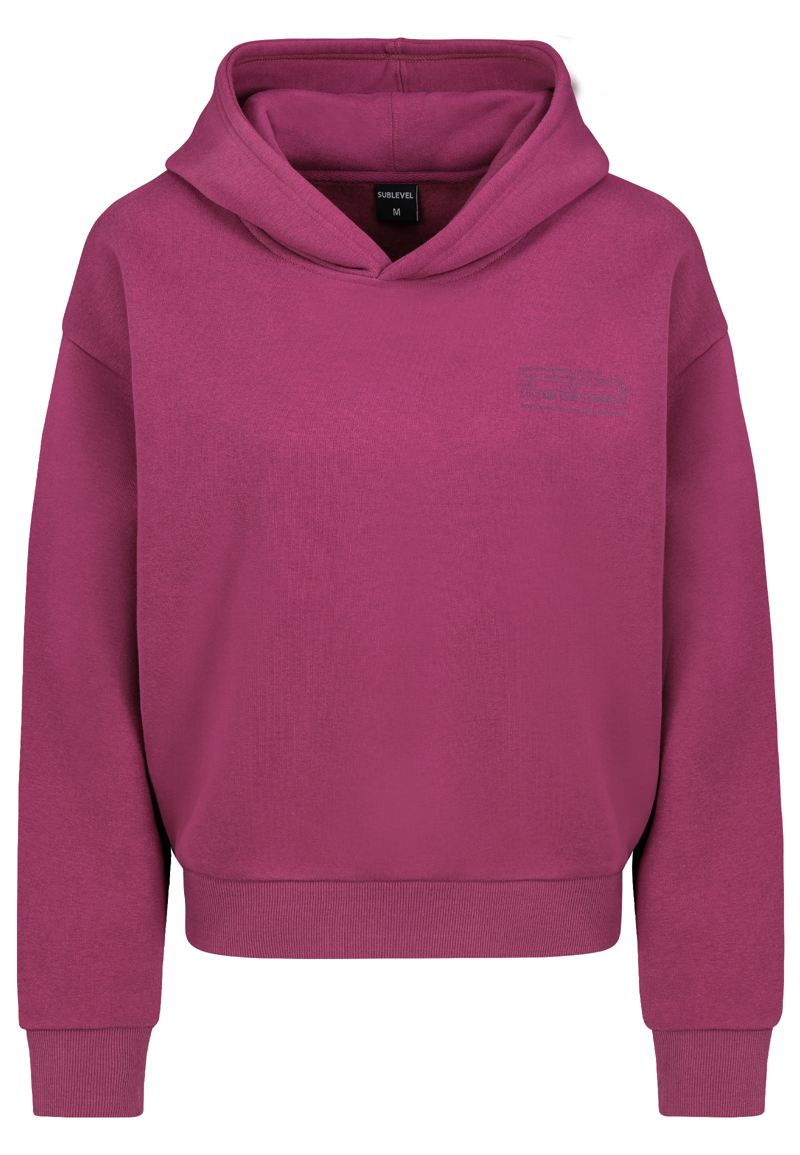 D10608BC02450D3_14400_V.jpg Hoodie mit Print und elastischen Bündchen