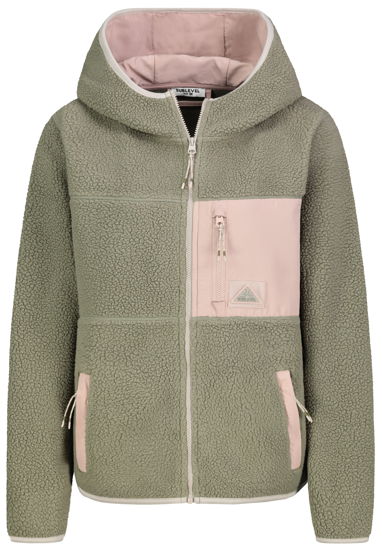 D20001M02671B4_12300_V.jpg Kapuzenjacke mit Kängurutasche und Reißverschlusstaschen