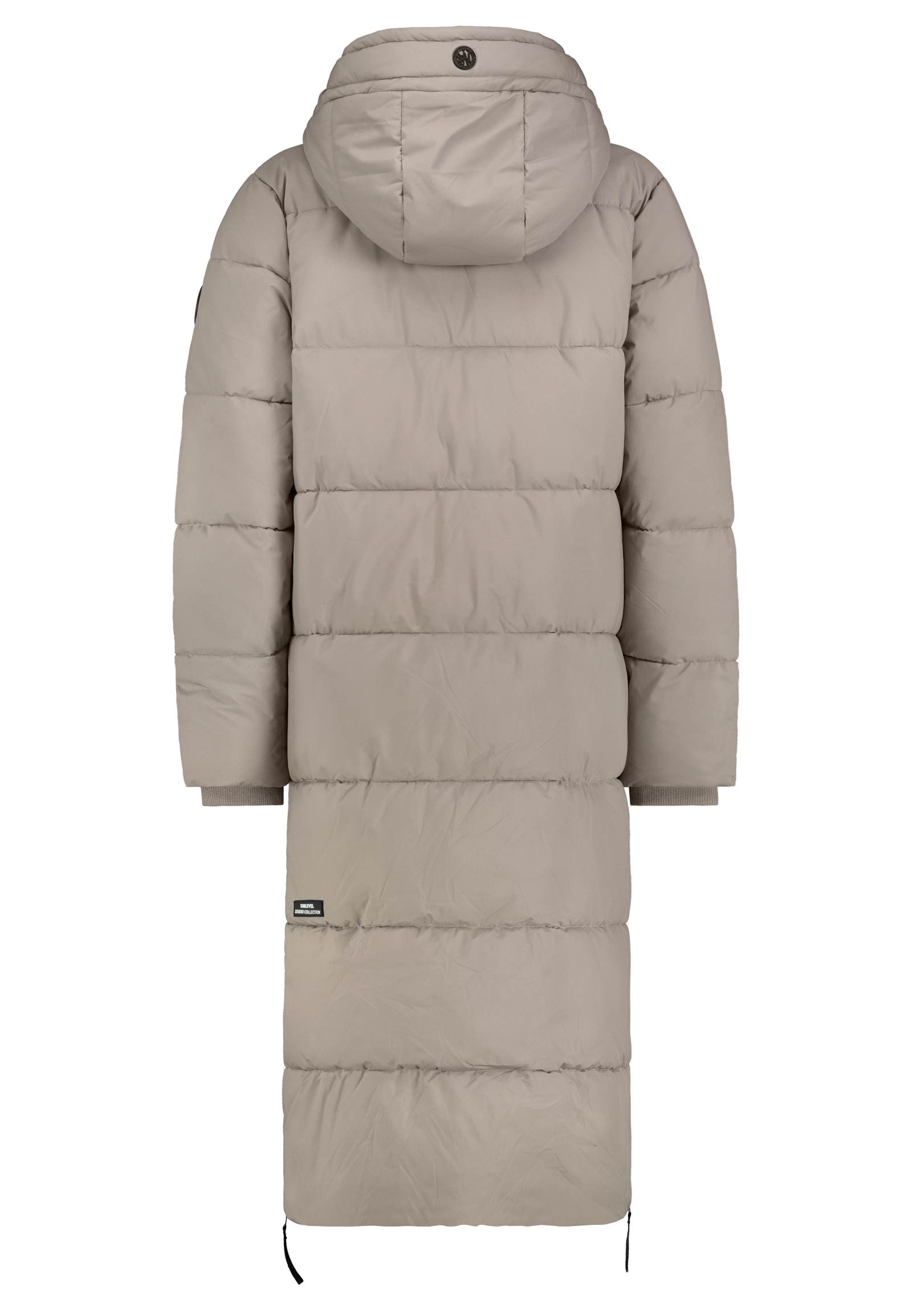 D50022X44541B1_21300_H.jpg Langer gesteppter Mantel mit Kapuze und Taschen