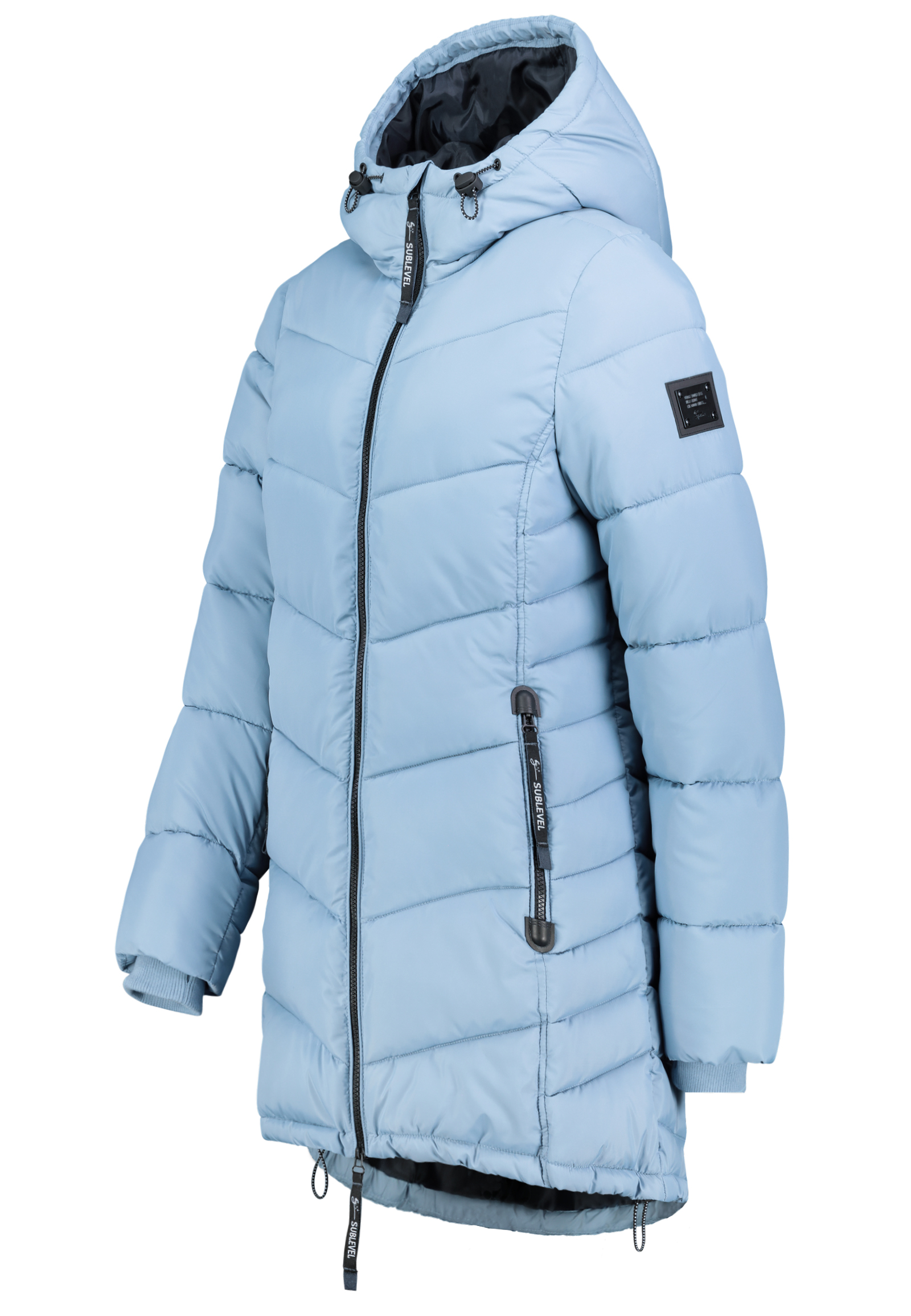 D51160X44472C10-2_19300_S1.jpg Warme Winterjacke mit Kapuze und Reißverschlusstaschen