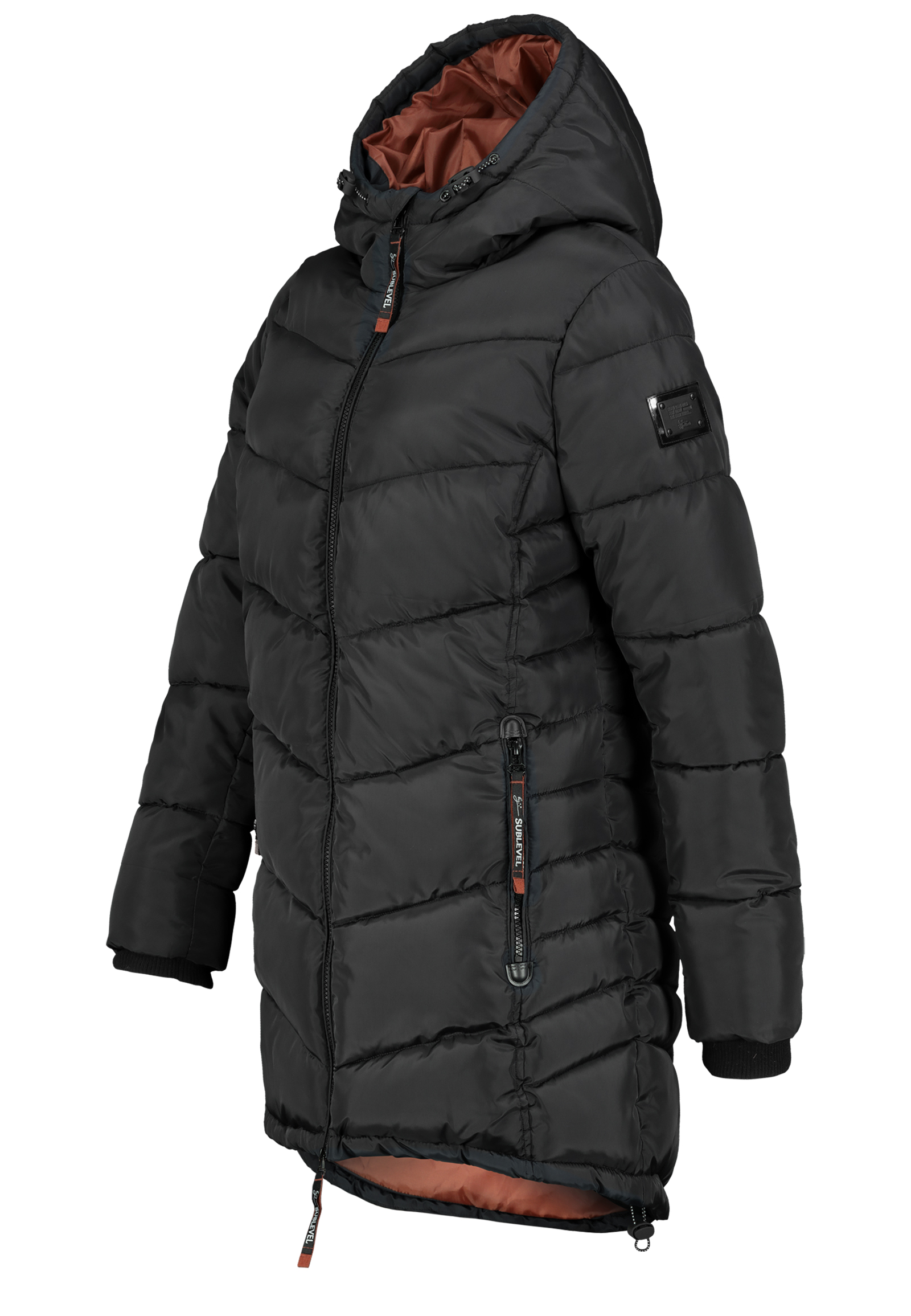 D51160X44472C3-2_24000_S1.jpg Warme Winterjacke mit Kapuze und Reißverschlusstaschen