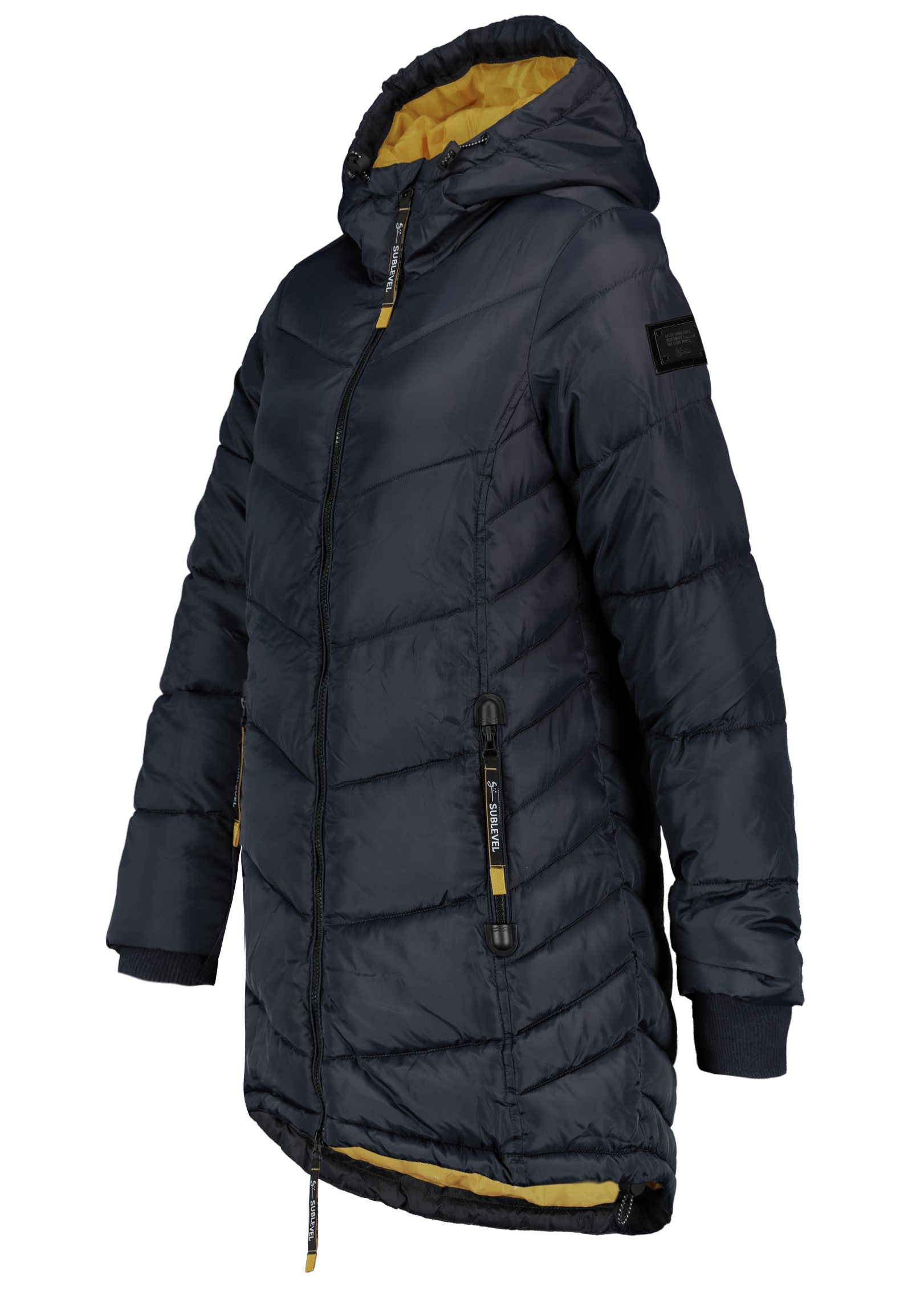 D51160X44472C4-1_19400_S1.jpg Warme Winterjacke mit Kapuze und Reißverschlusstaschen