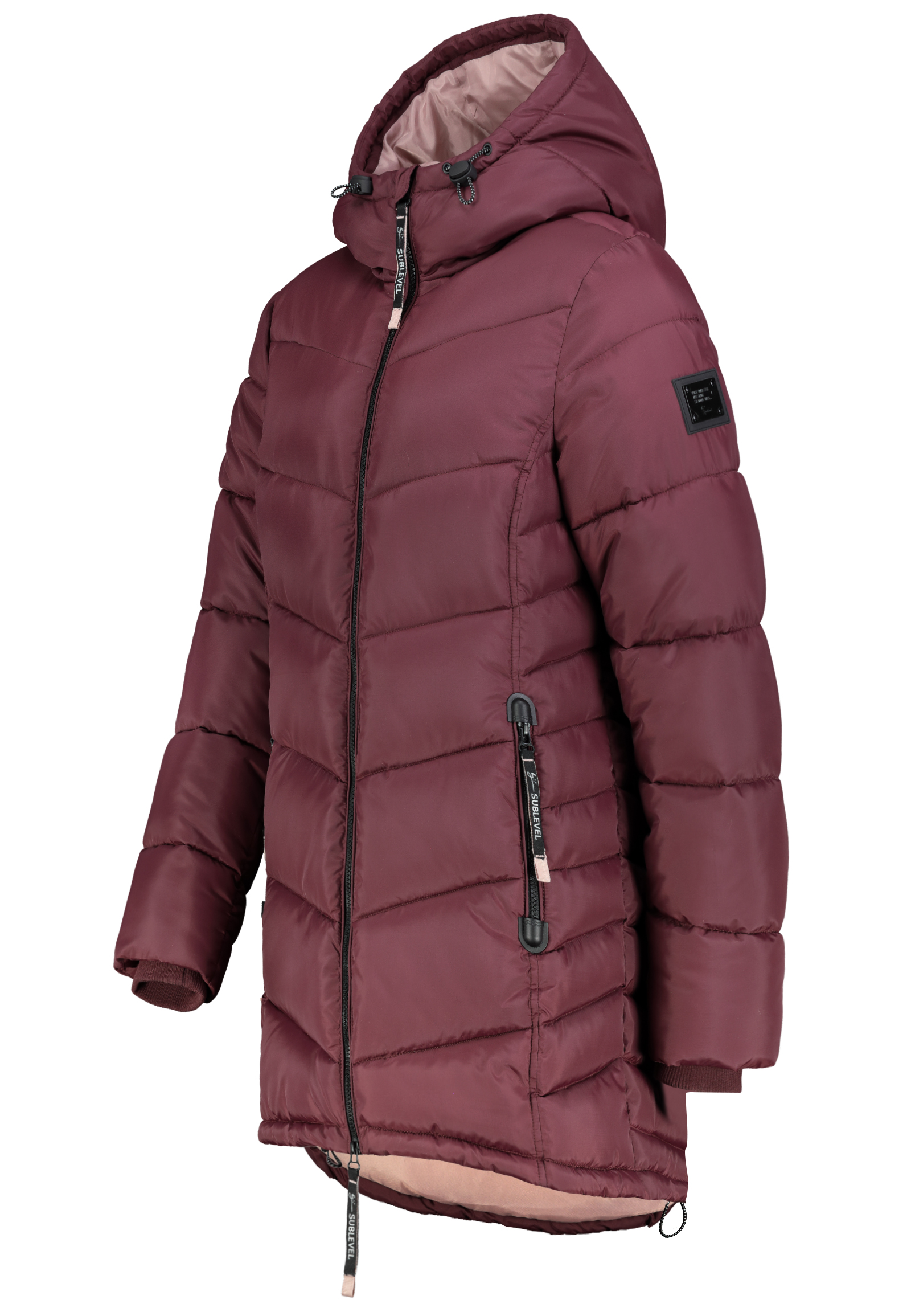 D51160X44472C9-1_15400_S1.jpg Warme Winterjacke mit Kapuze und Reißverschlusstaschen