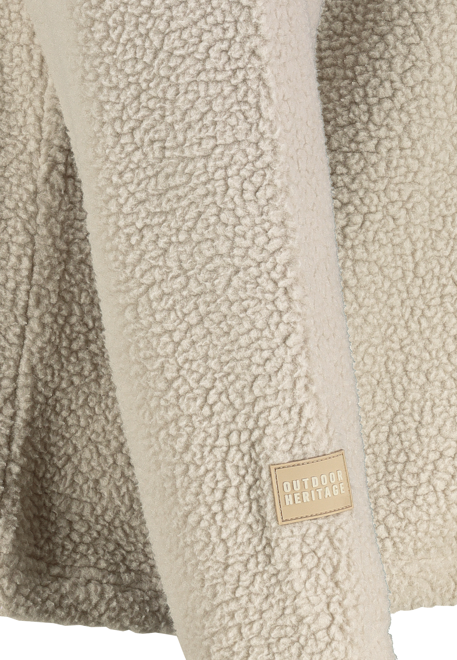 Warme Outdoorjacke Teddy Brusttasche mit Reißverschluss Warme Outdoorjacke Teddy Brusttasche mit Reißverschluss