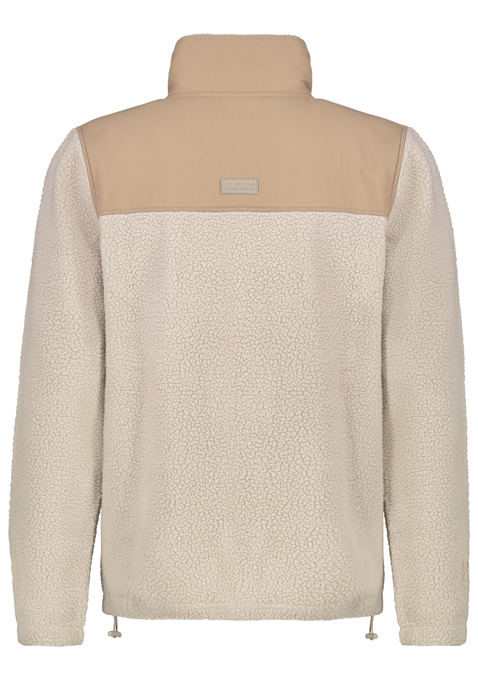 Warme Outdoorjacke Teddy Brusttasche mit Reißverschluss Warme Outdoorjacke Teddy Brusttasche mit Reißverschluss