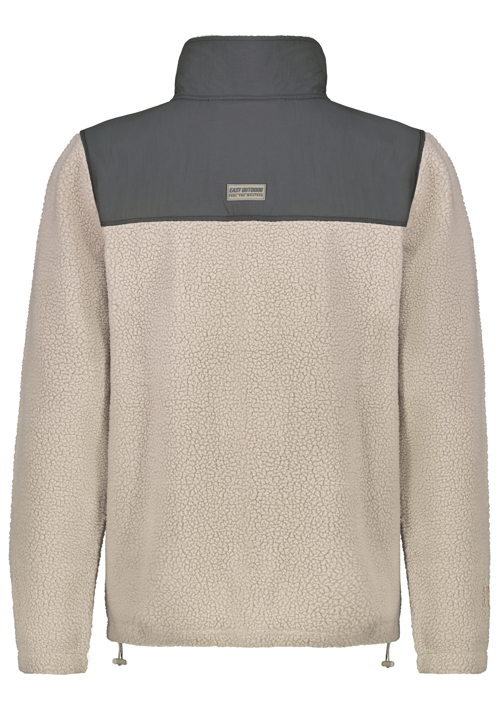 Warme Outdoorjacke Teddy Brusttasche mit Reißverschluss Warme Outdoorjacke Teddy Brusttasche mit Reißverschluss